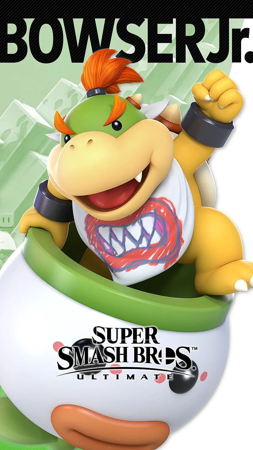 Super Smash Bros Ultimate Bowser Jr HD phone wallpaper
