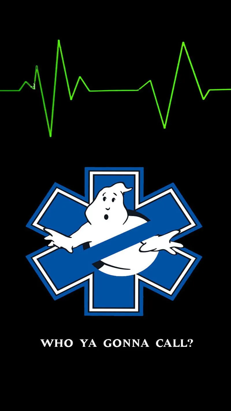 Ghostbusters ems 8, 911, ambulance, ambulancia, ecto, ghost, life, paramedic, HD phone wallpaper