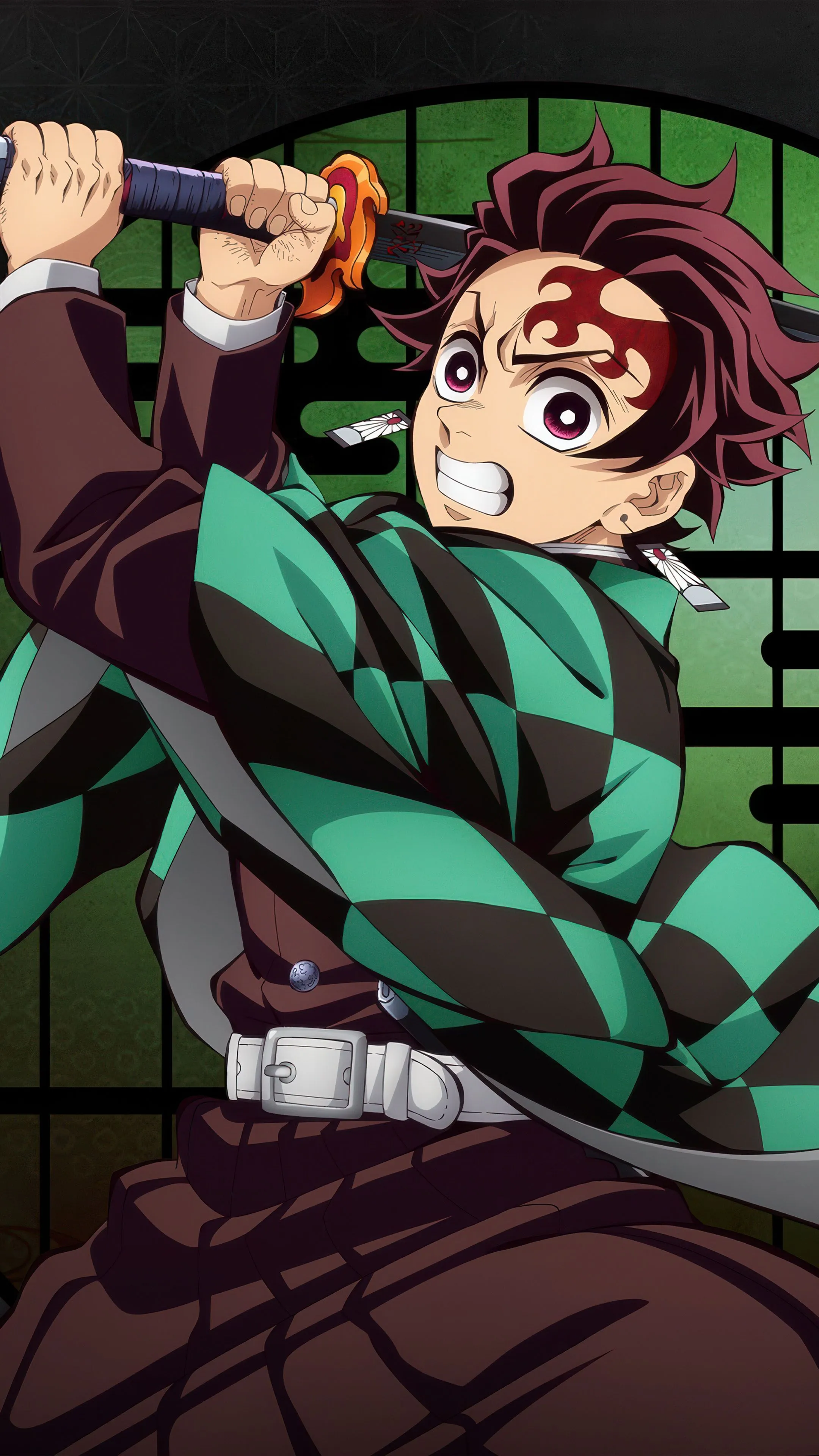 Tanjiro Kamado Castle (Demon Slayer No Yaiba) 4K Ultra HD Mobile Wallpaper for iPhone & Android