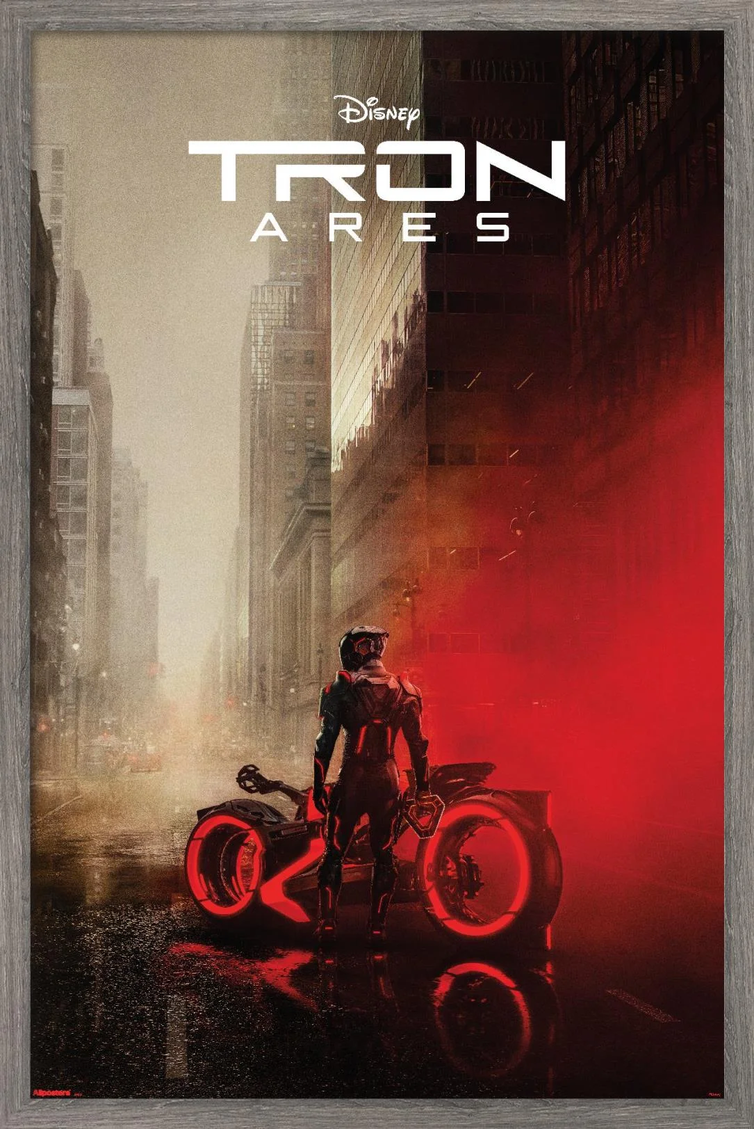 Disney Tron: Ares One Sheet Wall Poster, 14.725 x 22.375 Framed