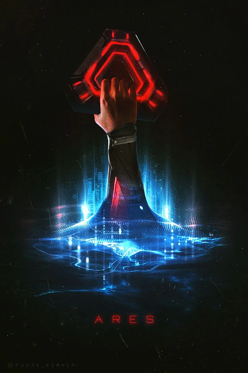 Tron: Ares. Poster By PhaseRunner