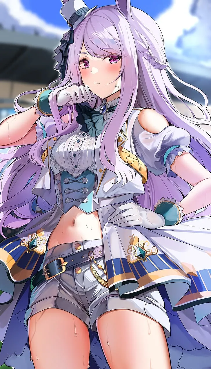 HD wallpaper: anime, anime girls, Sak, Uma Musume Pretty Derby