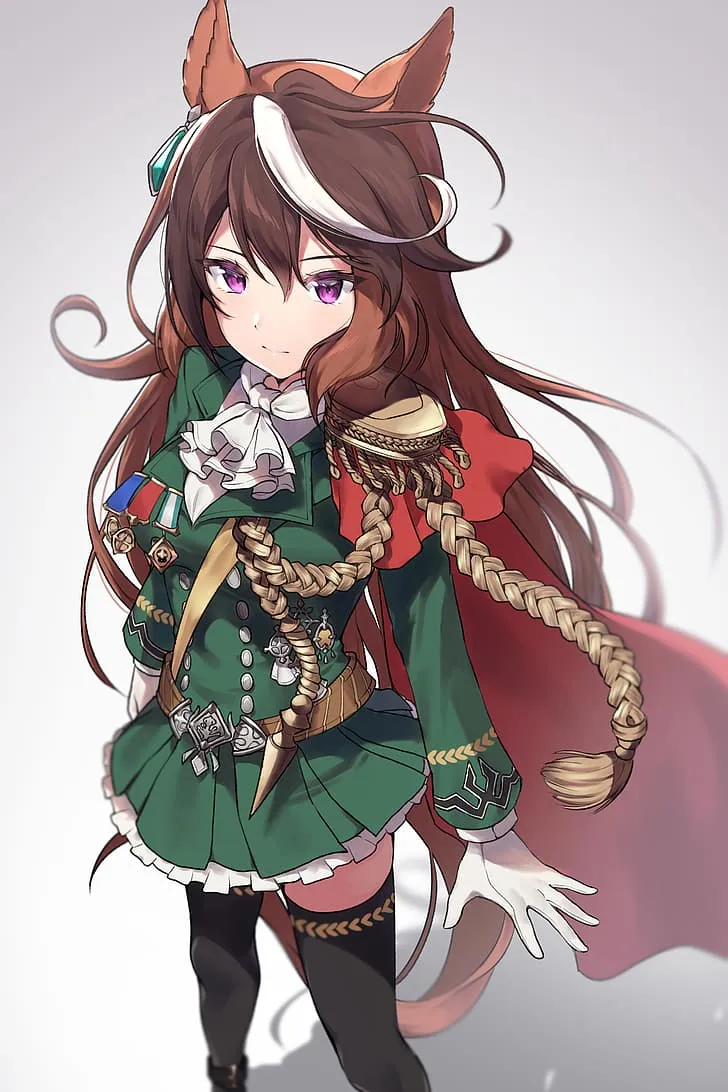 HD wallpaper: anime, anime girls, Symboli Rudolf (Uma Musume), Uma Musume Pretty Derby