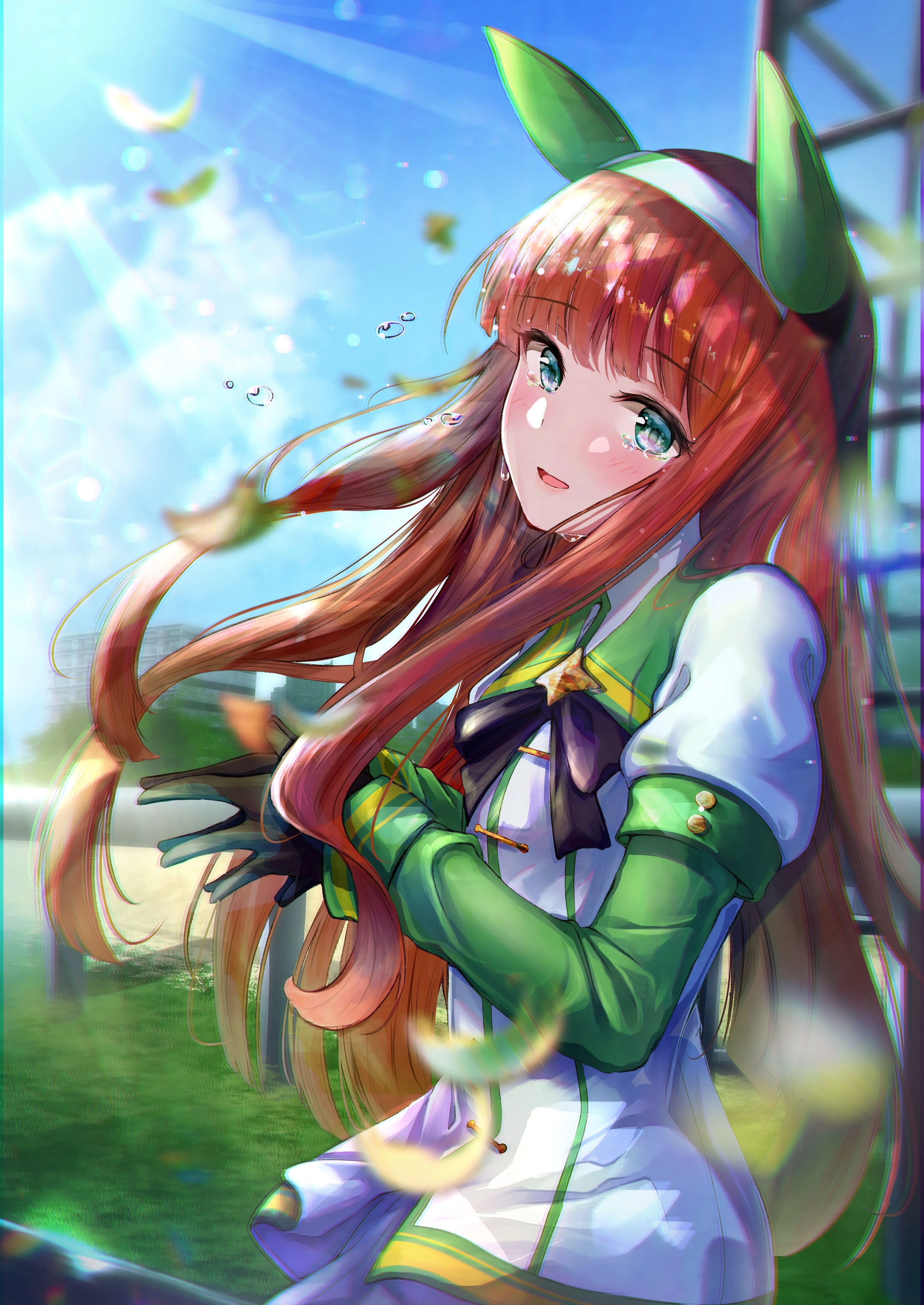 4K, Fan Art, Silence Suzuka, Horse Girls, Uma Musume Pretty Derby HD Phone Wallpaper