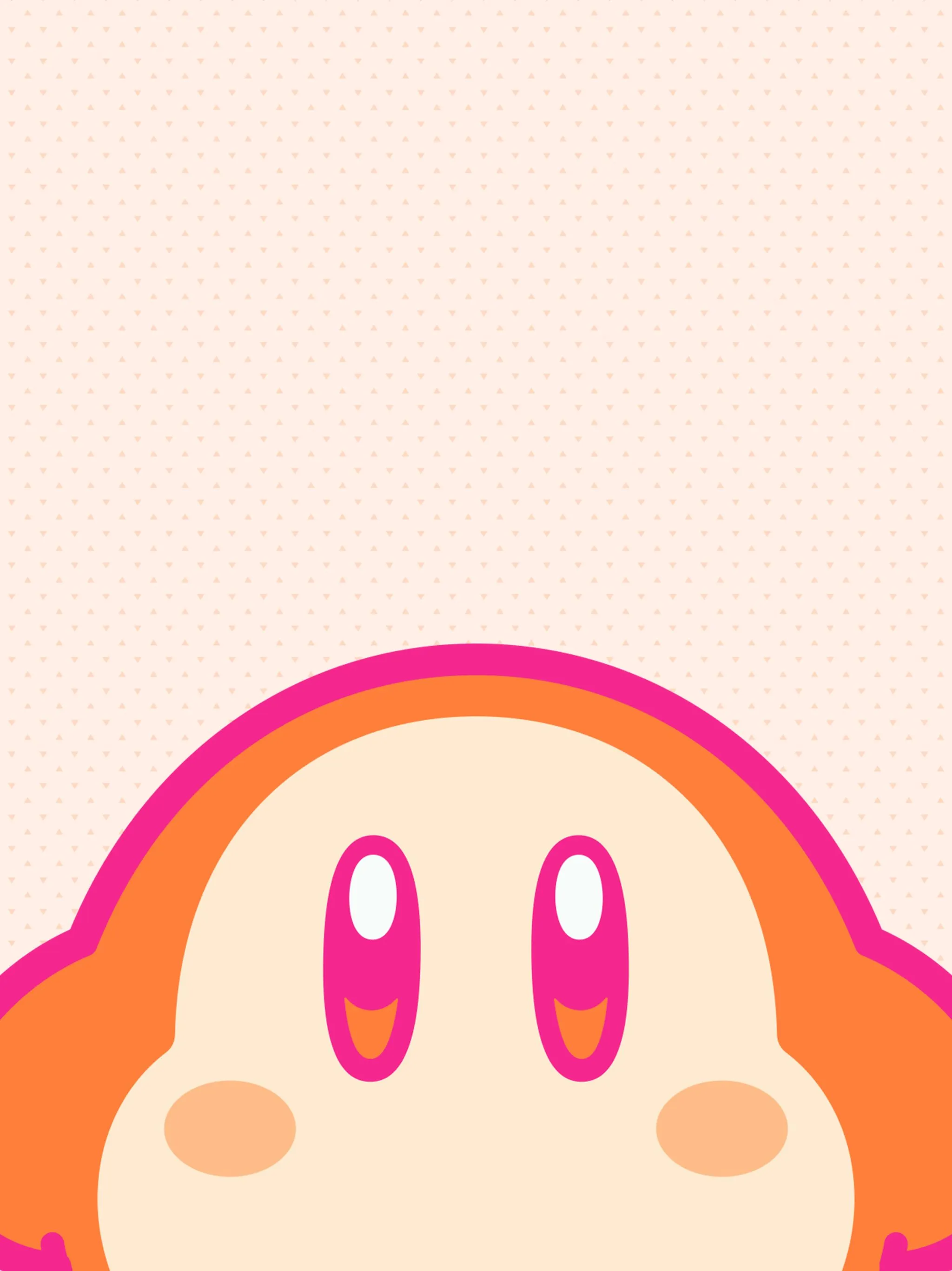 Kirby's 30th Anniversary Waddle Dee Wallpaper with Monocle