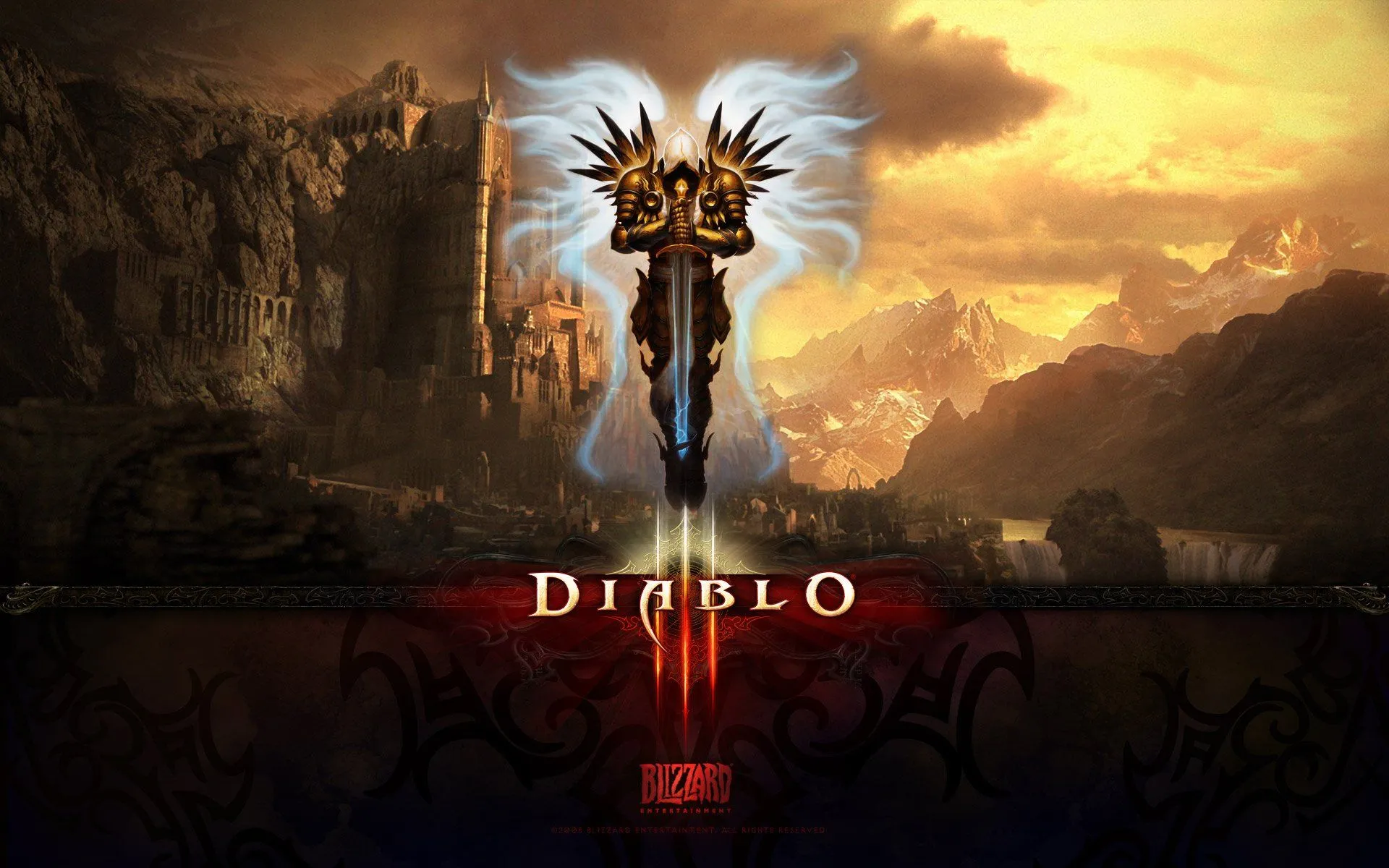 Download Tyrael (Diablo III) Video Game Diablo III HD Wallpaper