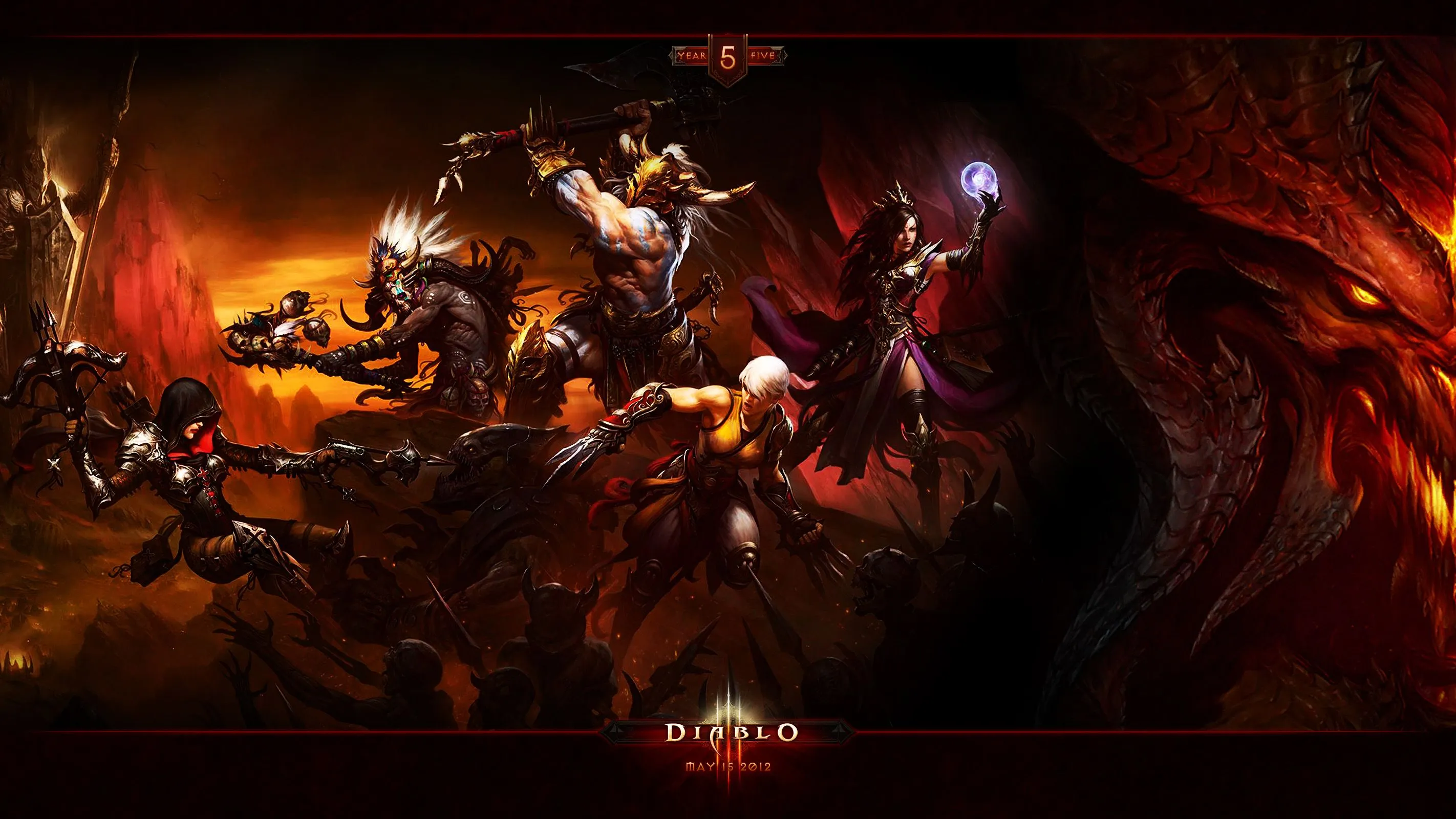 Wallpaper Art: Diablo 3 Five (Art By Wei Wang) Wallpaper And OS Art Art [read Only] General Forums
