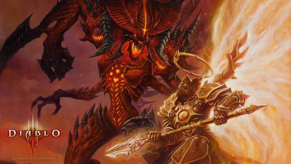 Diablo III official promotional image