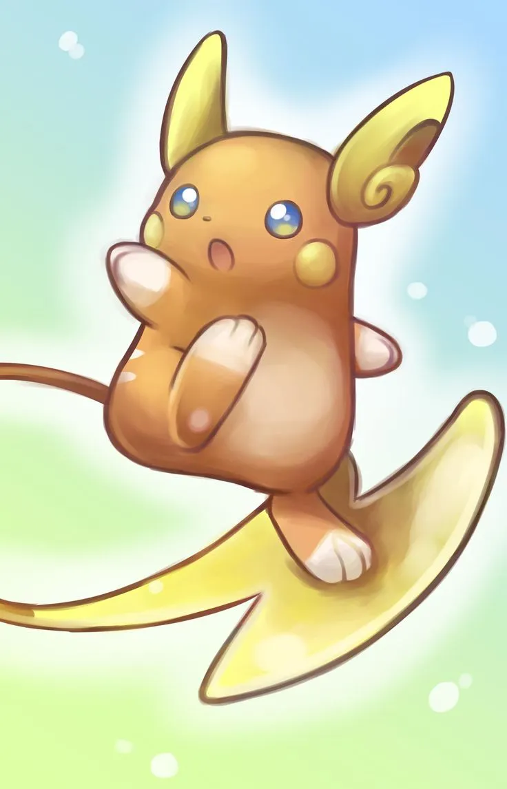 Alolan Raichu. Pokémon Sun and Moon