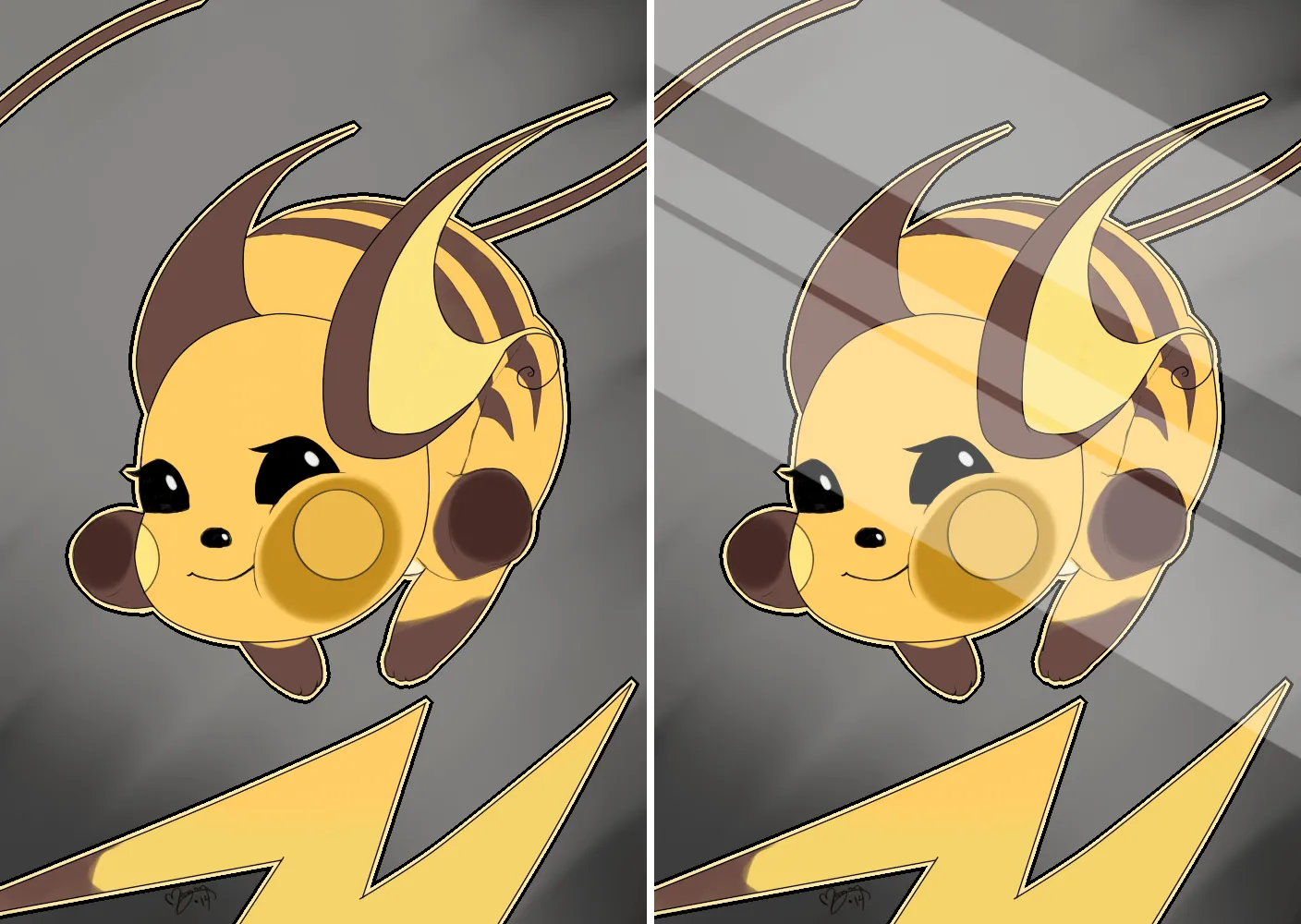 Raichu Phone Background