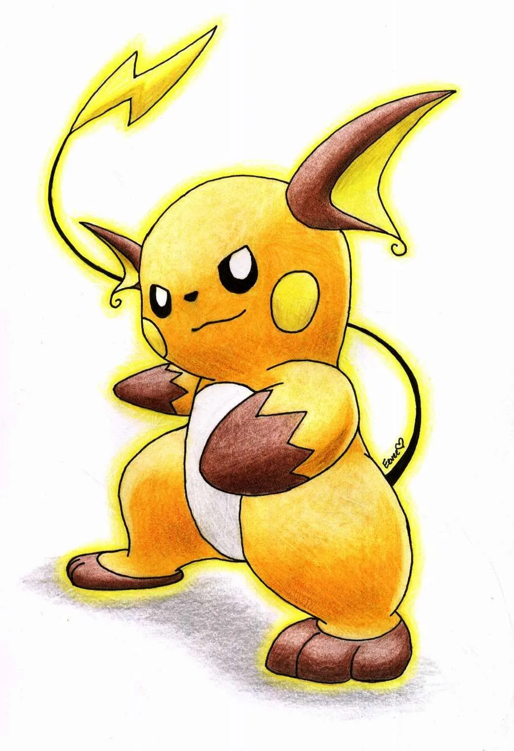 Raichu (16 130) [Base Set 2]