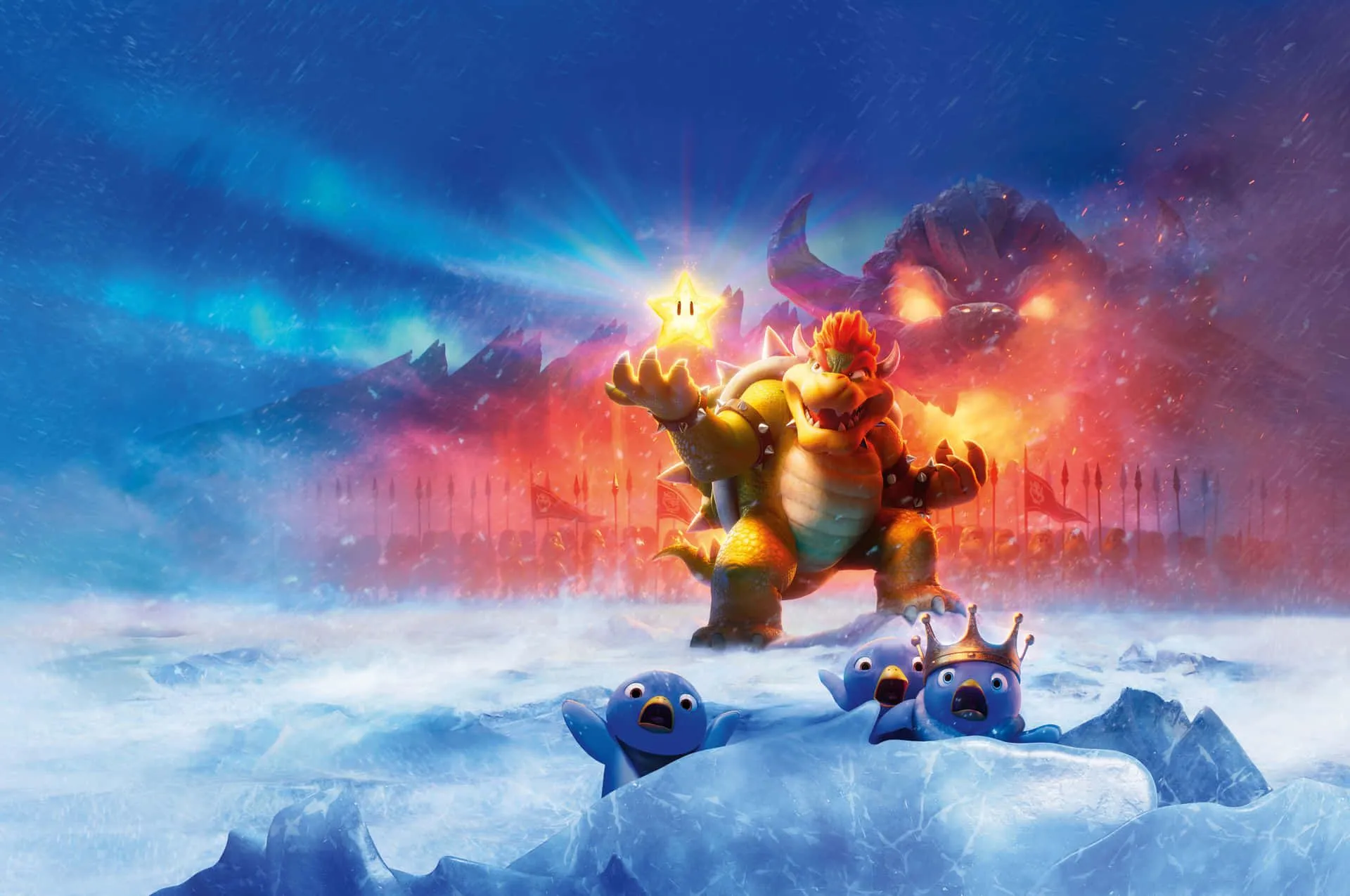 Download Bowser, the King of Koopas, Ruling the Mushroom Kingdom Wallpaper