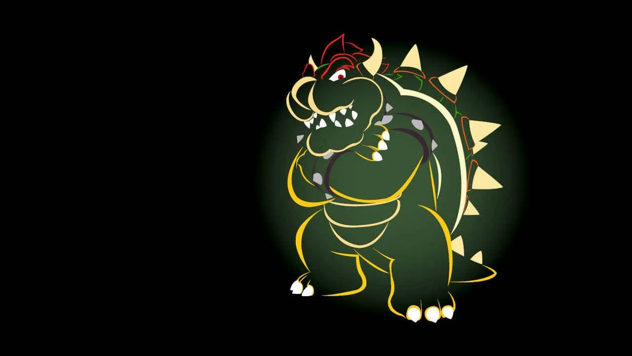 Download Bowser, the iconic fiery villain Wallpaper