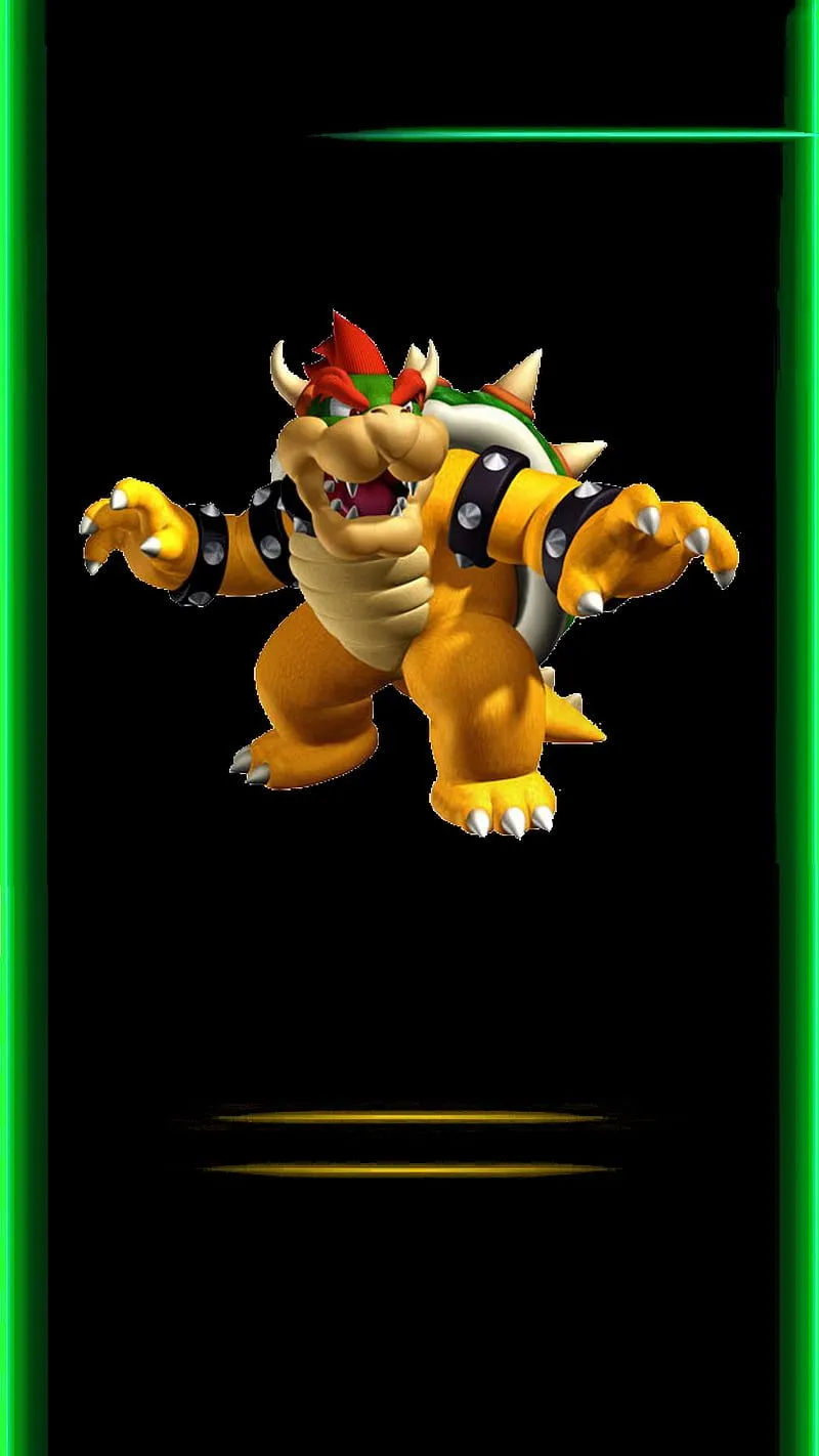Bowser Edge, bowser, edge, mario, nintendo, HD phone wallpaper