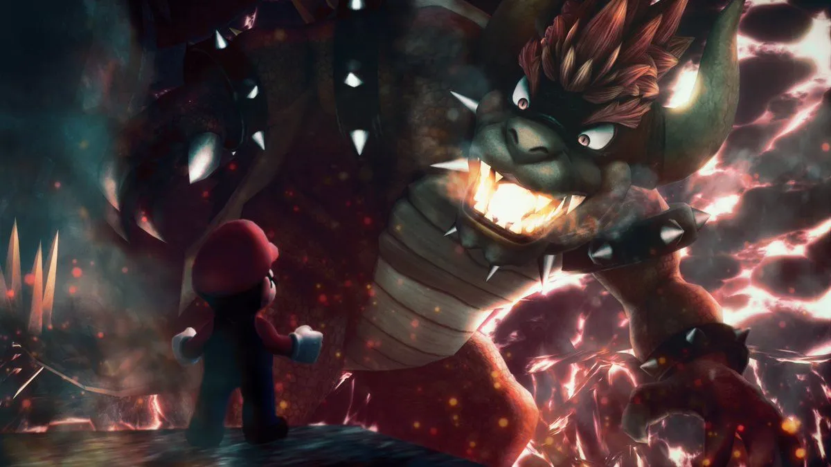 Boss Fight, Nintendo Fanart #mmd #mikumikudance k d #wallpaper #mario # bowser #nintendo #supermario #fanart #videogame #videogames #boss #epic #heypizanos #dothemario #oof