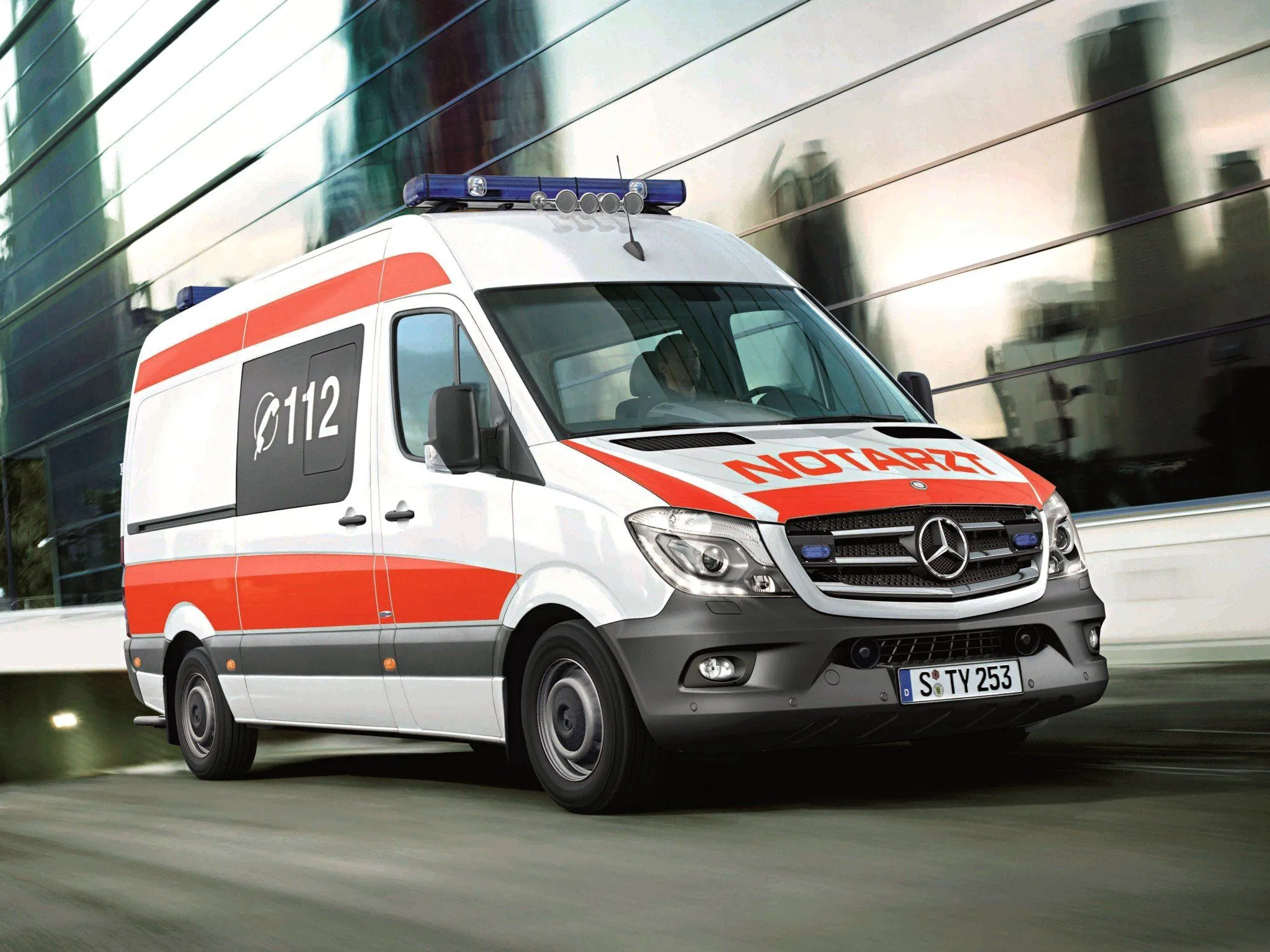 2013, Mercedes, Benz, Sprinter, Notarzt, 906, Ambulance, Emergency Wallpaper HD / Desktop and Mobile Background