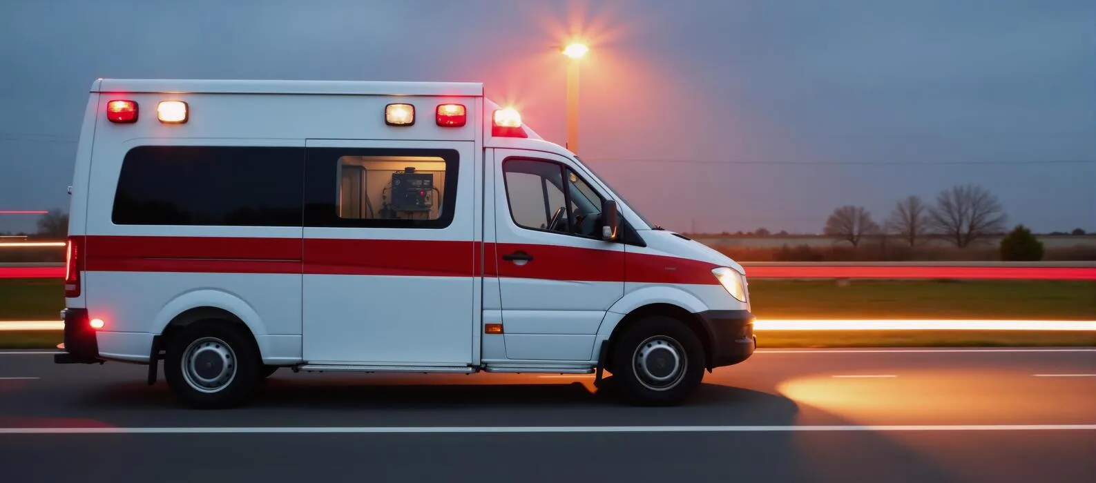 Ambulance Scene Image and Background for Free Download