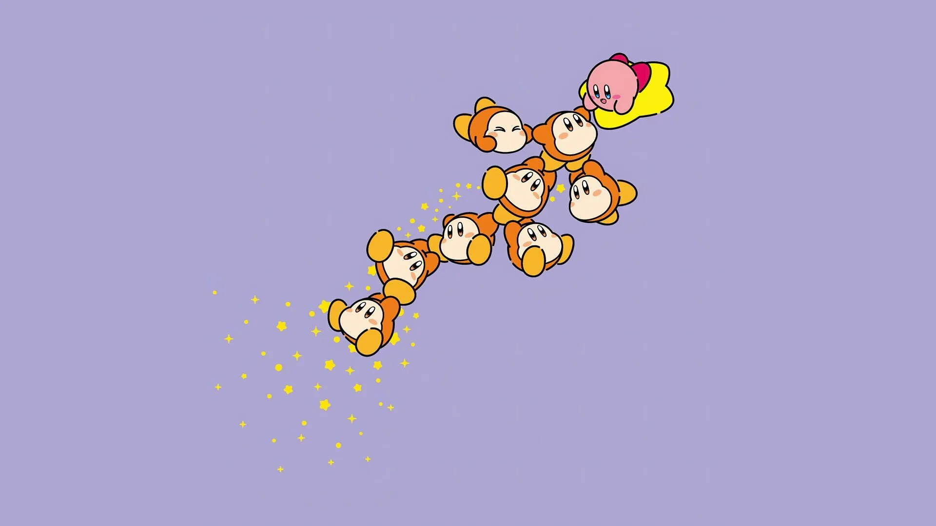 Kirby & Waddle Dee Starflight