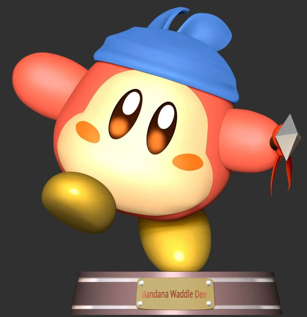 Bandana Waddle Dee 3D Model