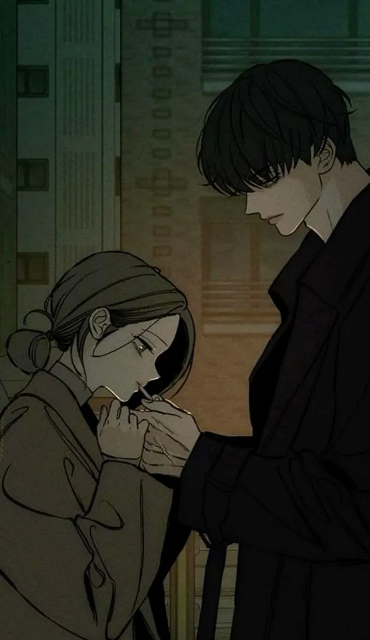 Tears on a withered flower