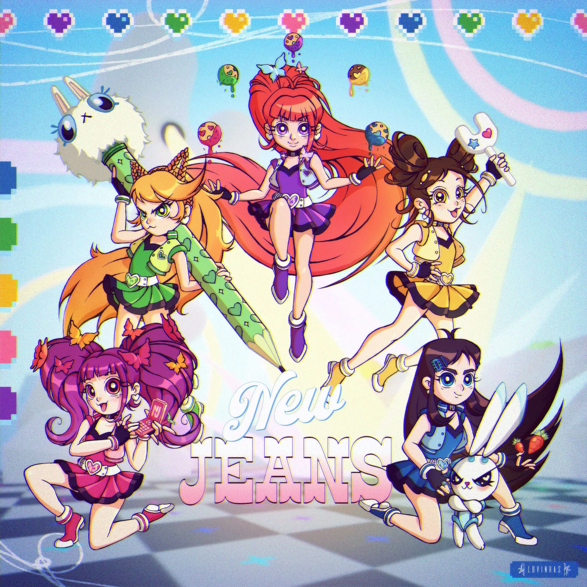 Animation Powerpuff Girls Z