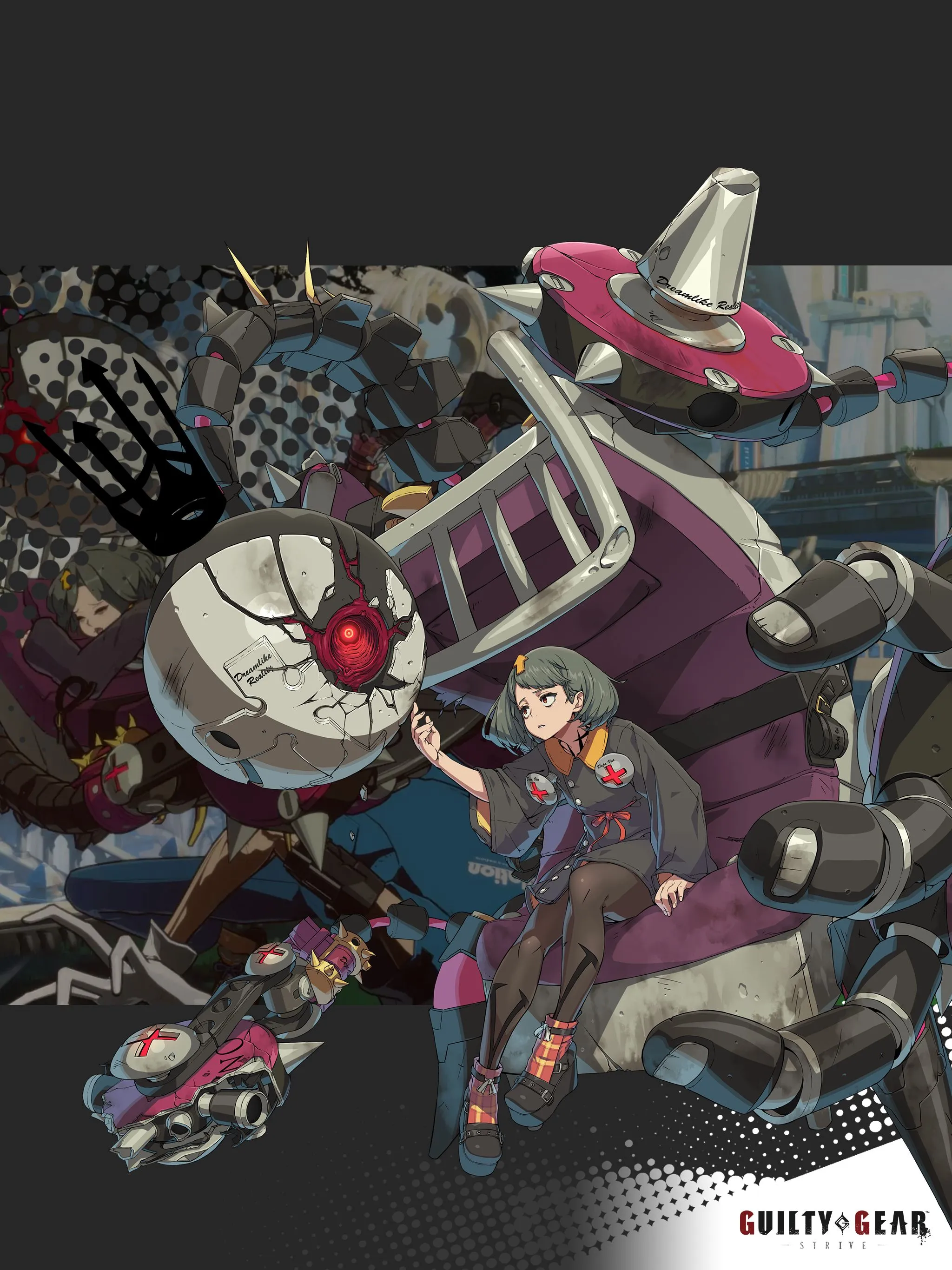 Guilty Gear Strive Bedman Wallpaper with Monocle