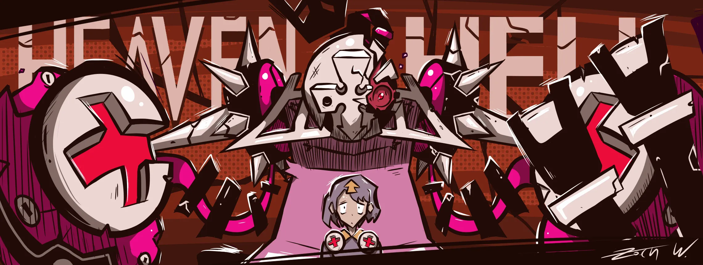 Bedman?-prone guardian machine by craZend on Newgrounds