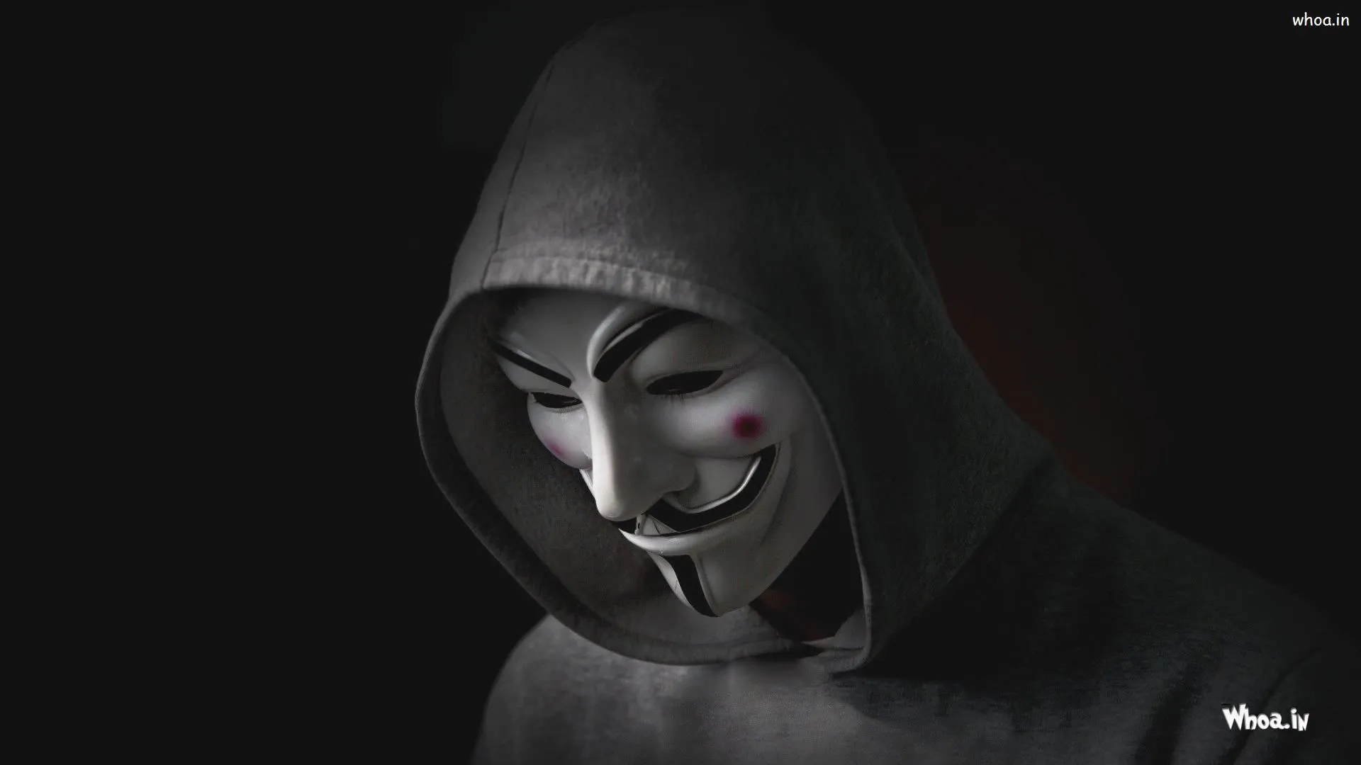 Hidden Face Desktop Wallpaper, Black Face Cover Desktop Pic