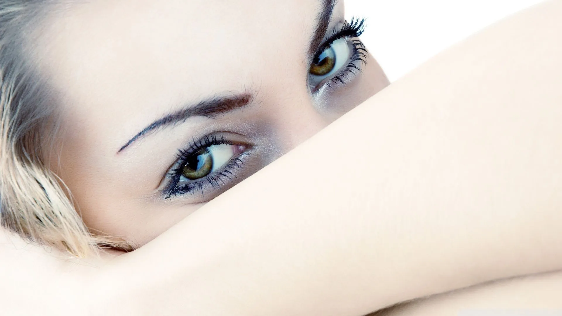 Girl Hiding Her Face 4K UHD Wallpaper for UltraHD Desktop and TV, Smartphone and Tablet Devices