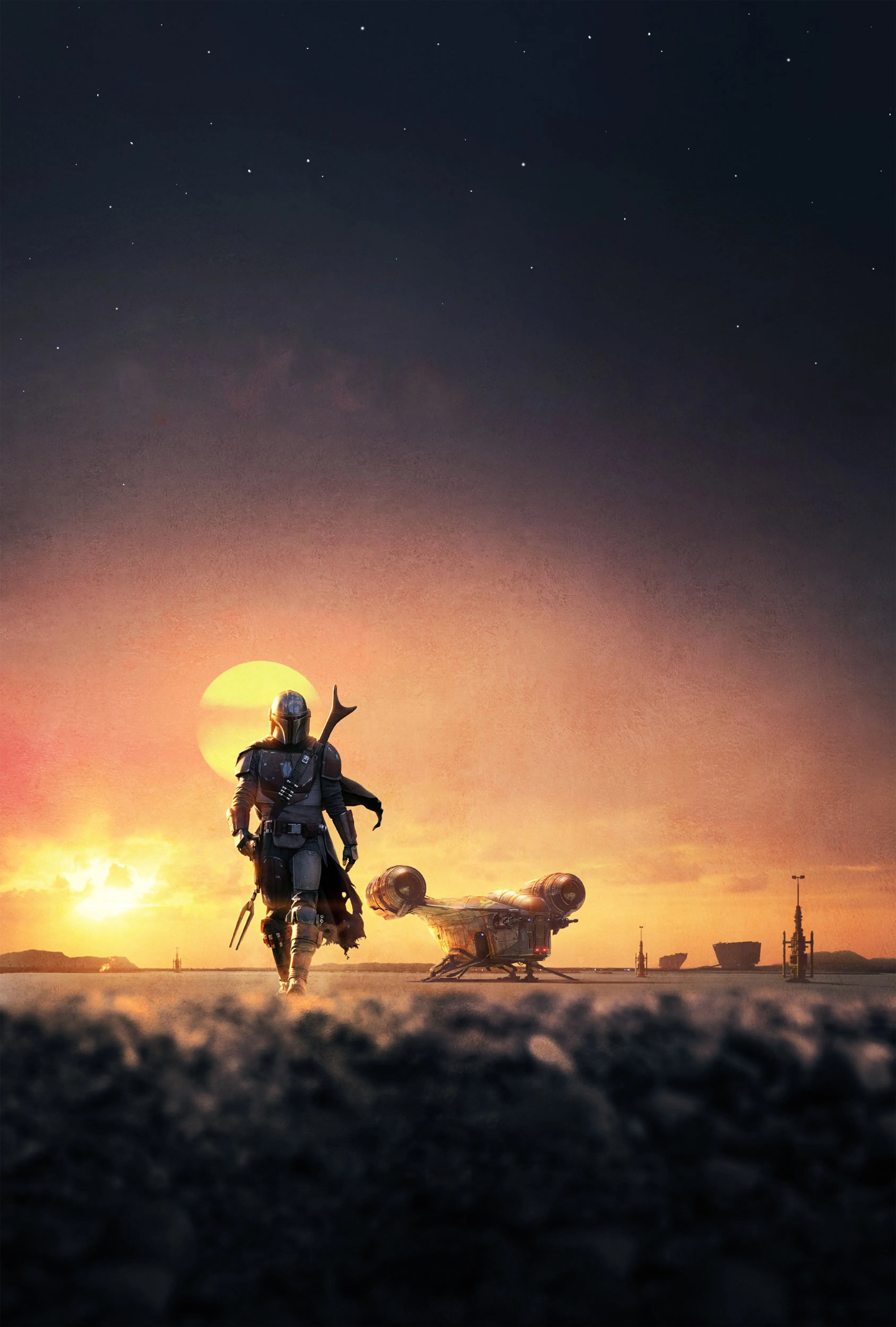 Star Wars The Mandalorian Wallpaper, HD TV Series 4K Wallpaper, Image and Background