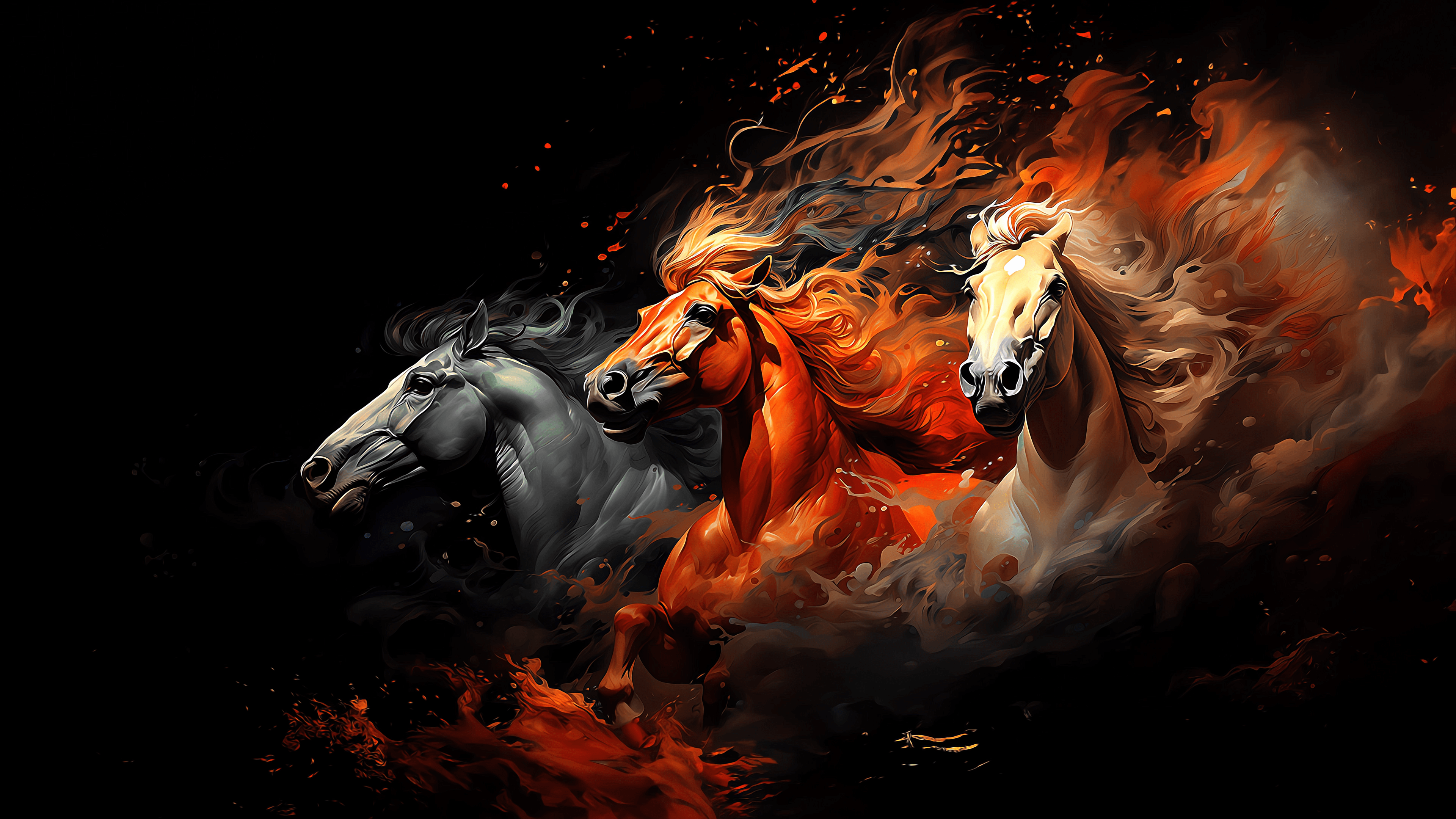 Horse Computer Wallpaper, HD Background on WallpaperBat