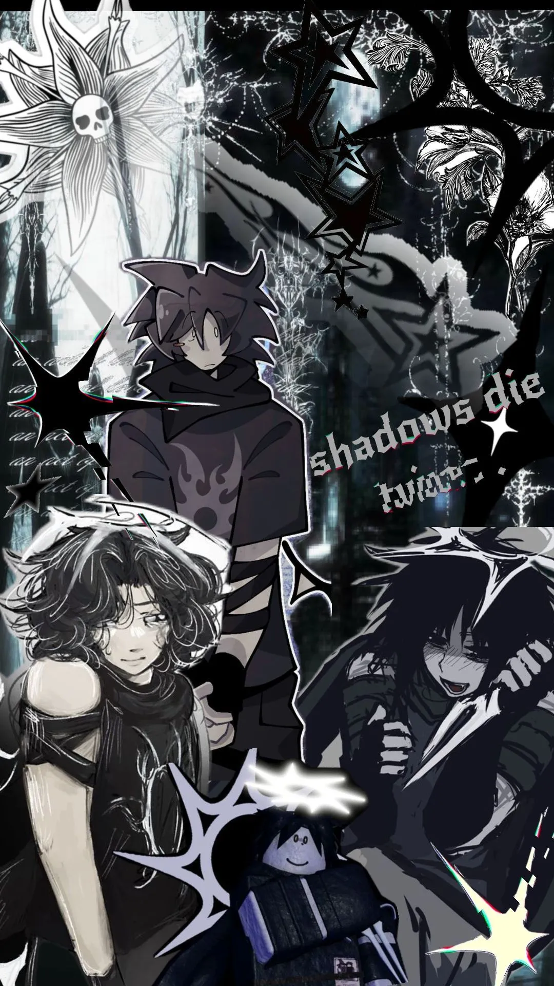 two time ; forsaken ; roblox wallpaper