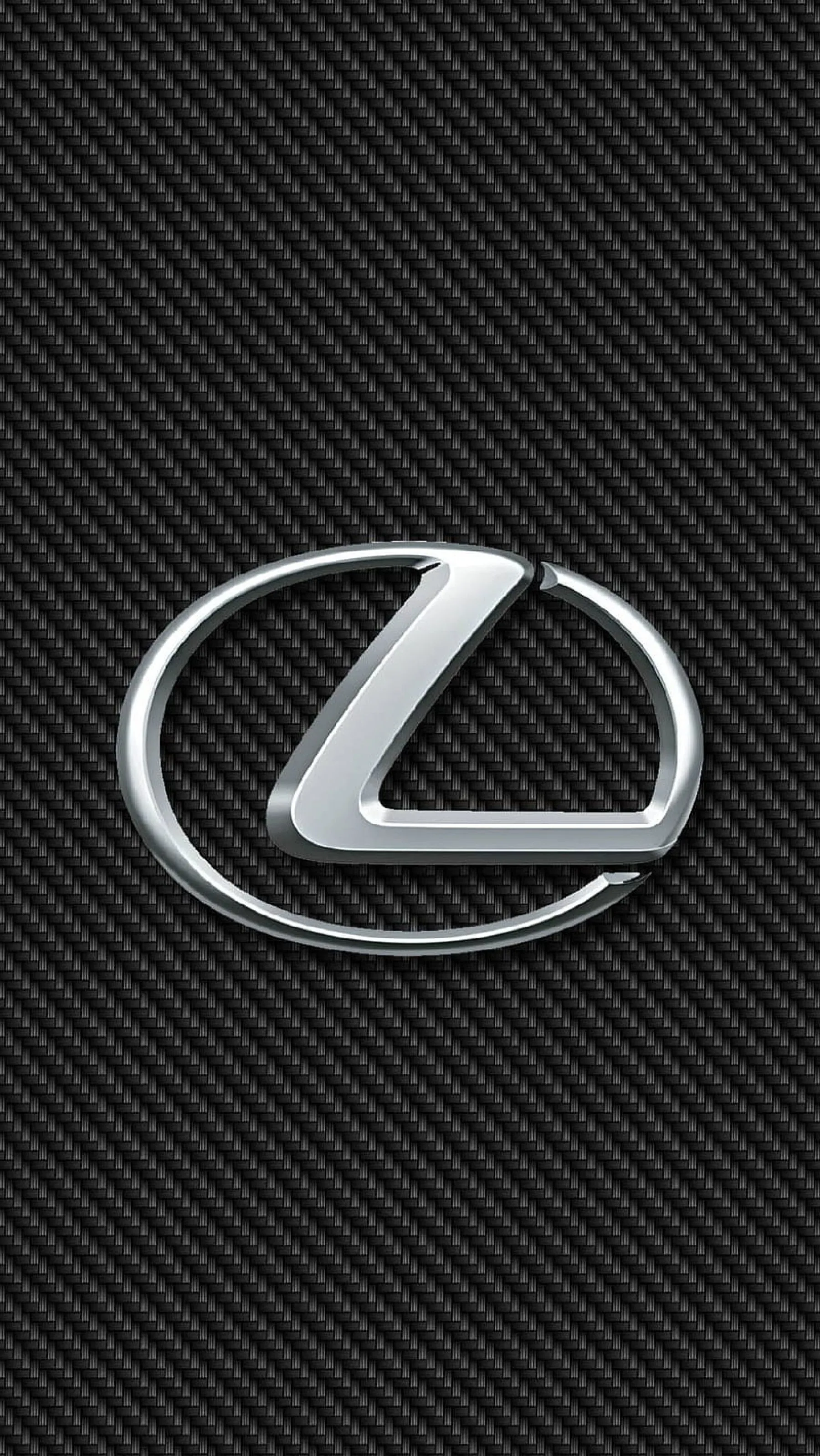 Lexus Logo Metallic 3D Carbon Fiber