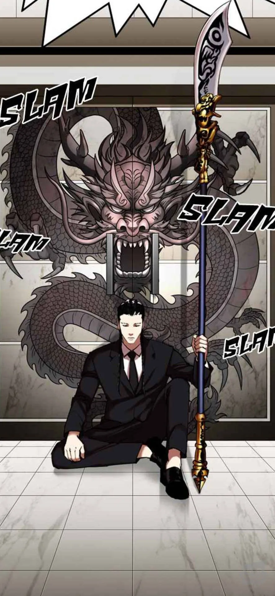 Download Lookism Xiaolong With Weapon Wallpaper