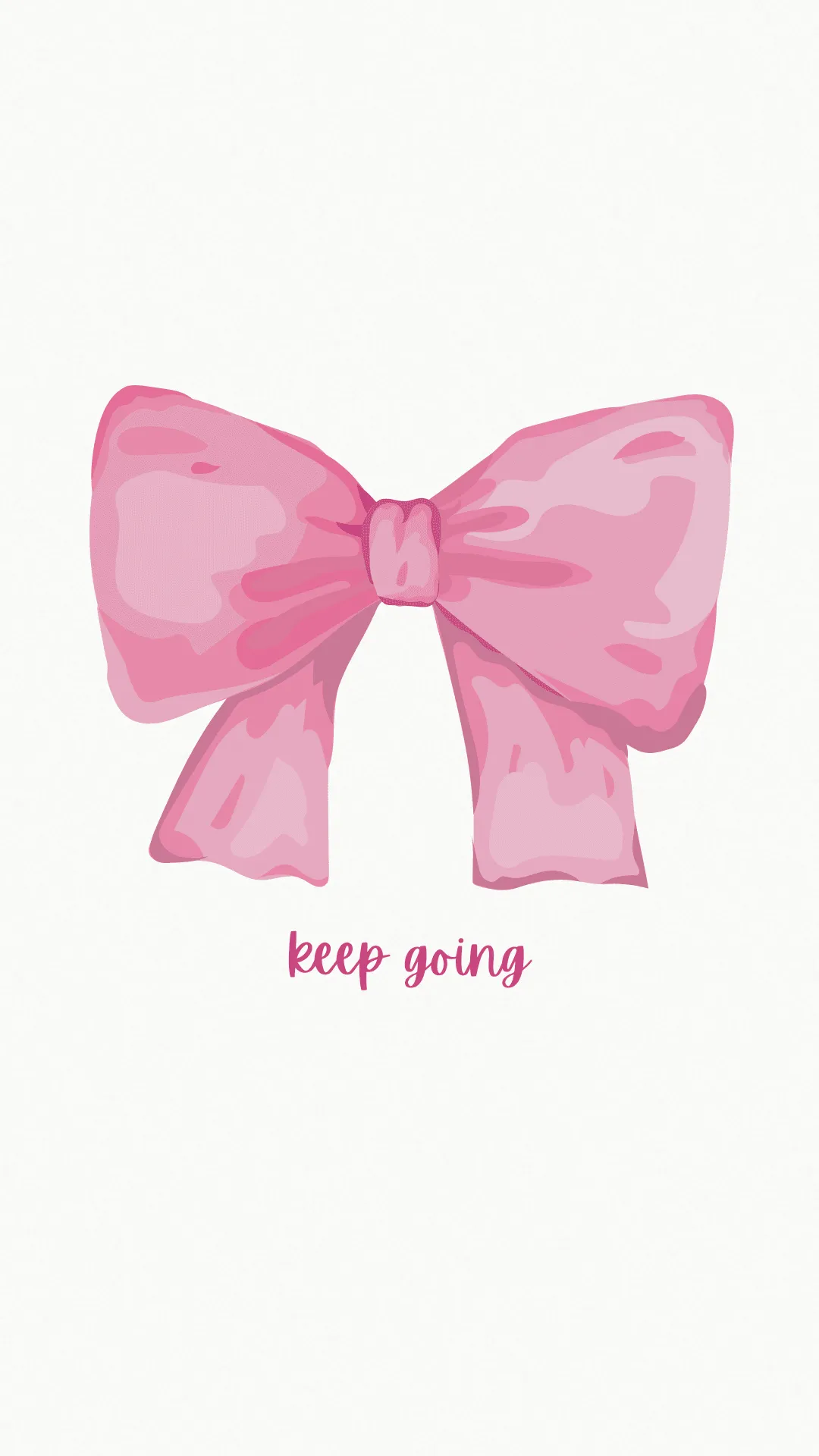 Pink ribbon wallpaper