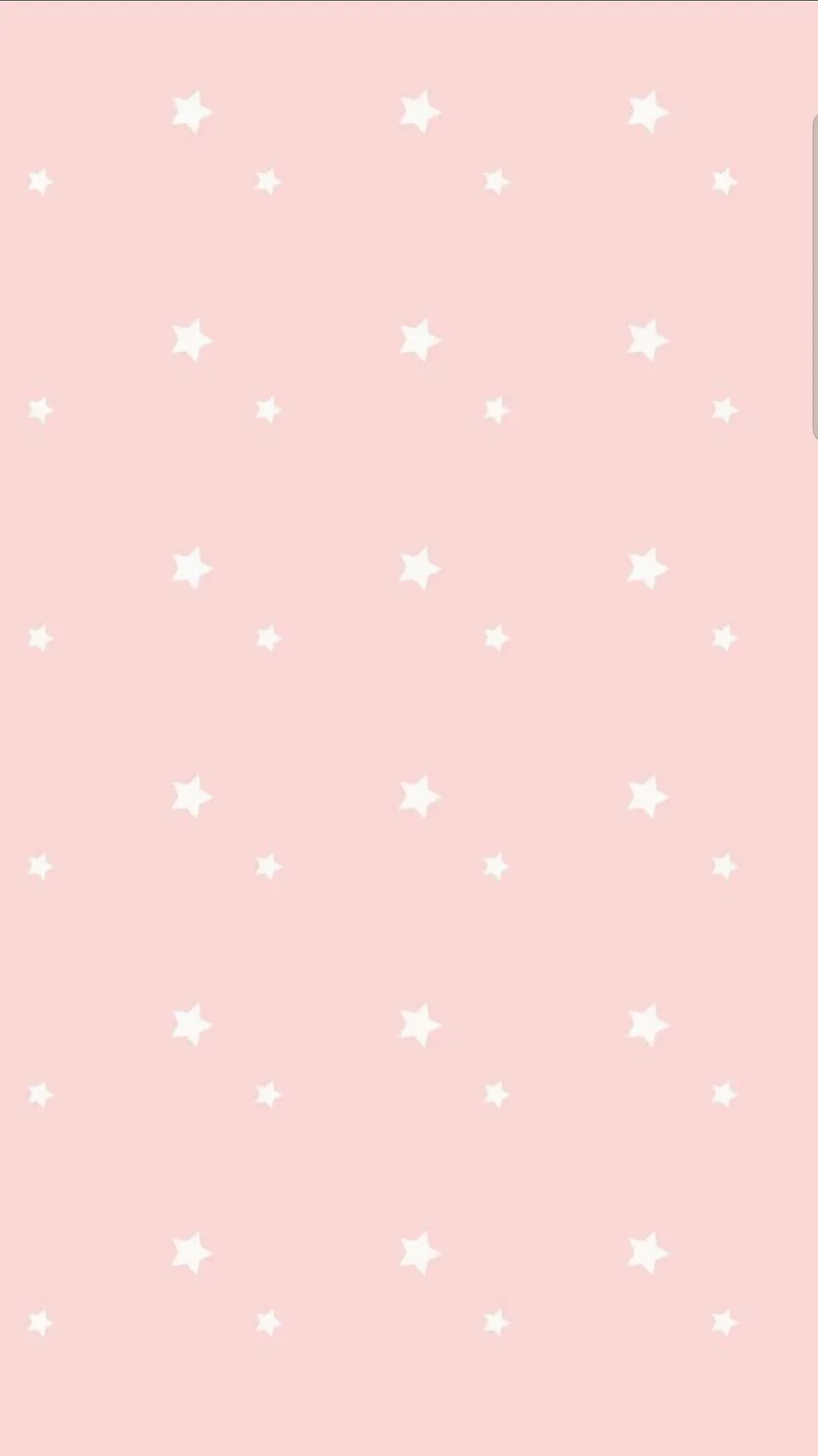 Pink with stars, aesthetic, cute, pretty, HD phone wallpaper