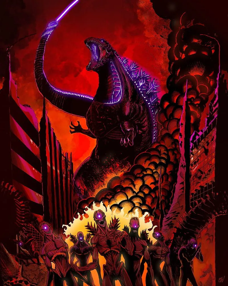 Shin godzilla, terrestrial animal, monters, HD phone wallpaper