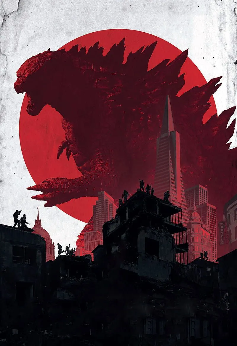 Godzilla, dragon, movie, HD phone wallpaper