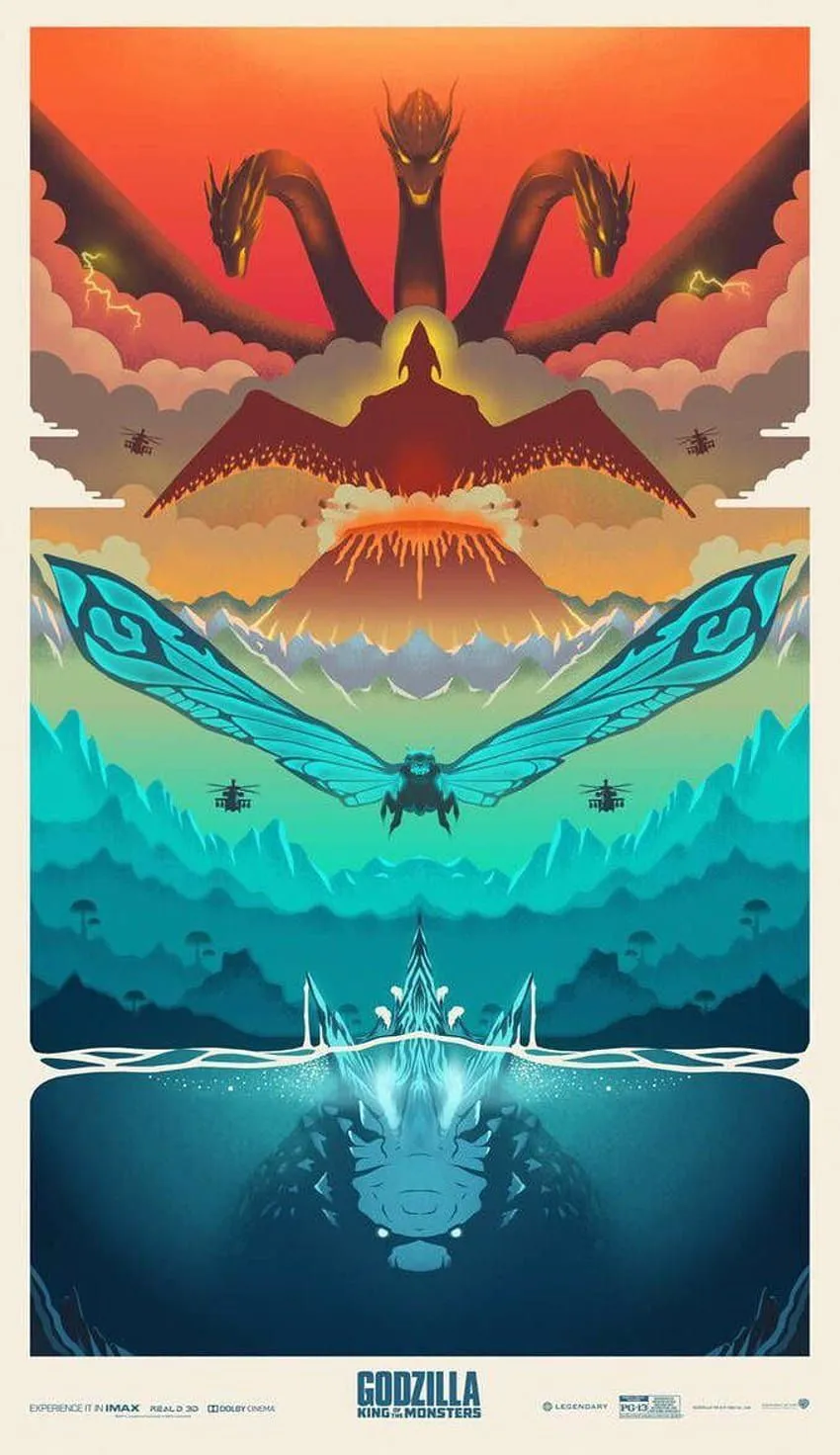 This is The King Of The ., GODZILLA, mothra phone HD phone wallpaper