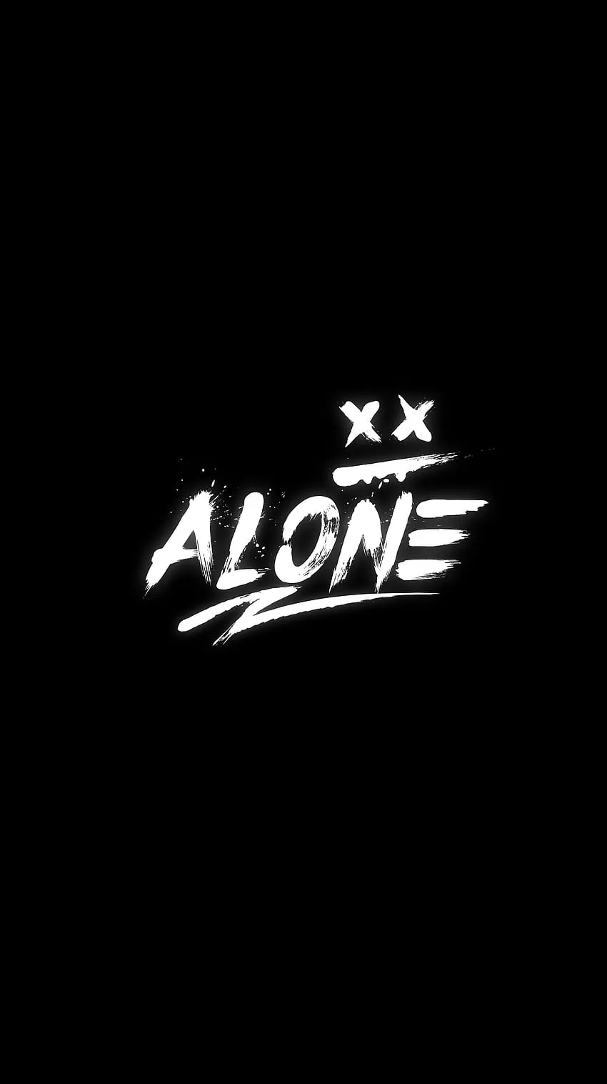 Alone, broken, face, king, cool, sad, black, dark, neno, iphone HD phone wallpaper