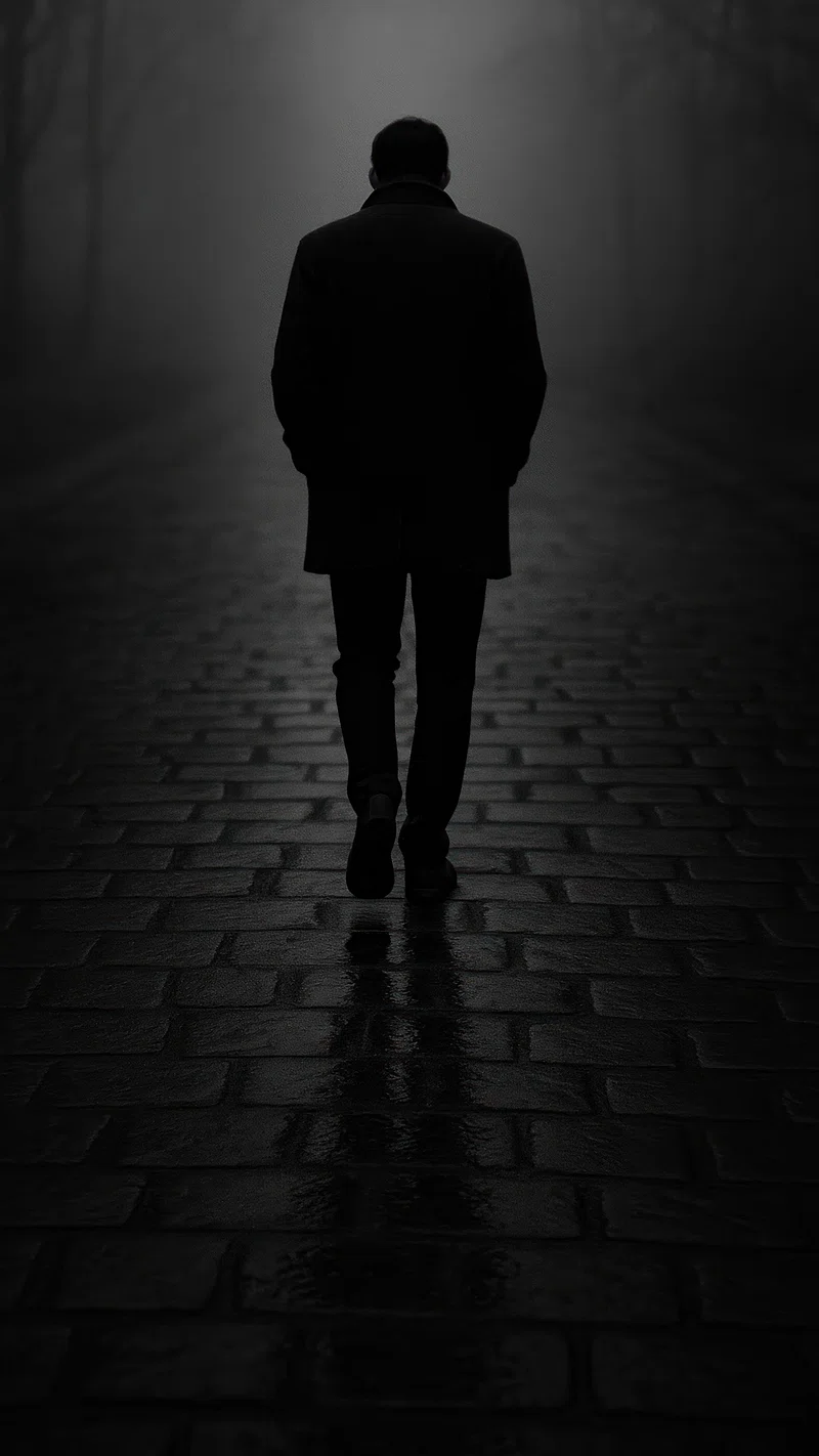 Lonely Man Image Wallpaper
