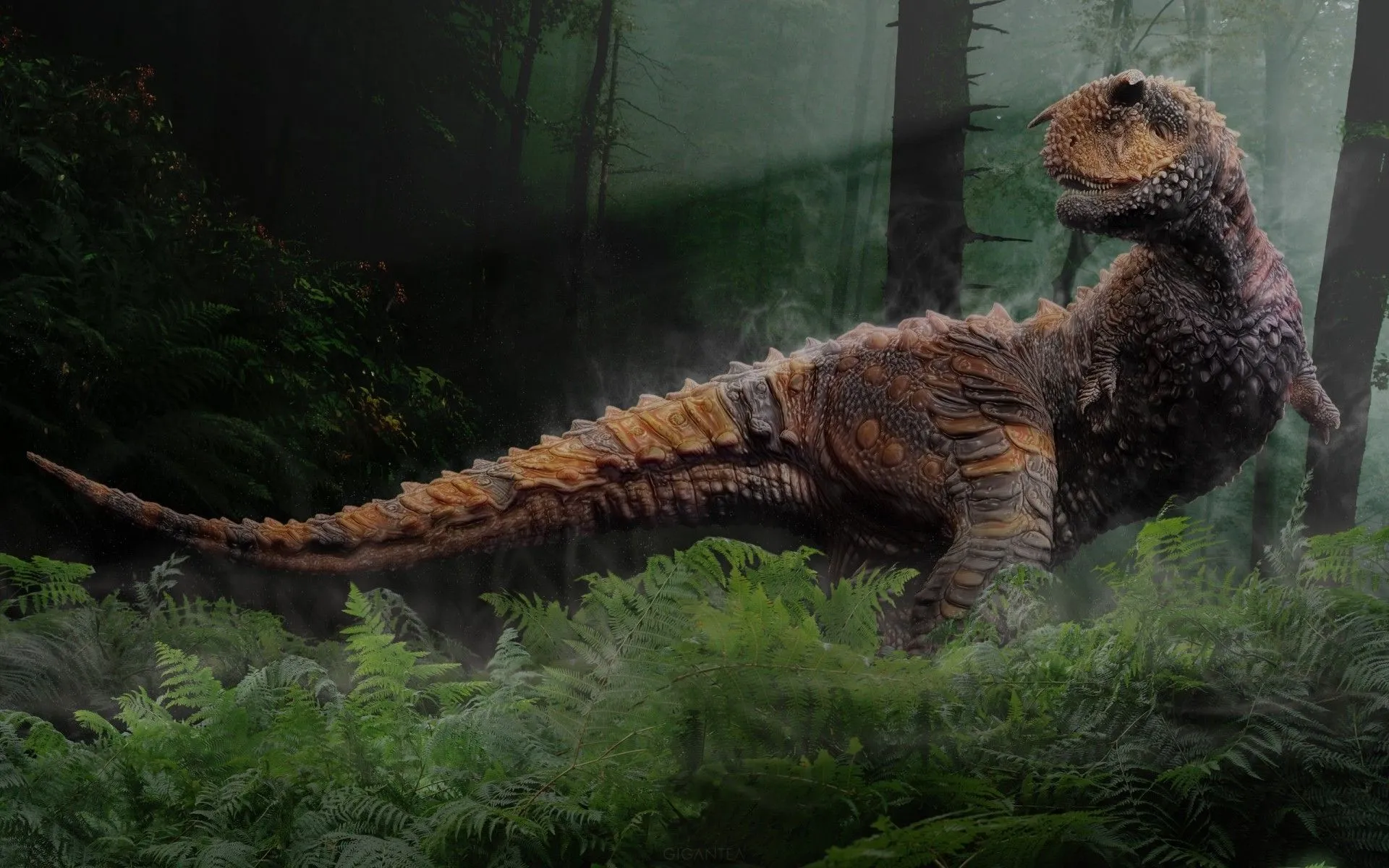 It s like a shot from Jurassic Park