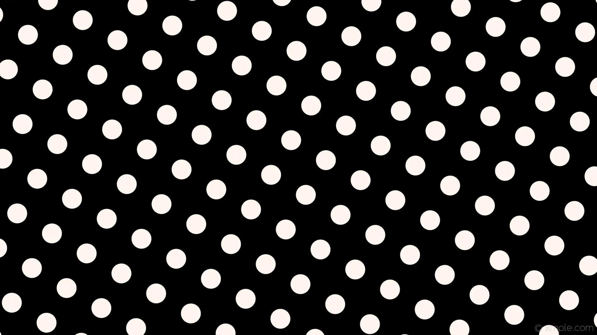 Black Polka Dot Wallpaper