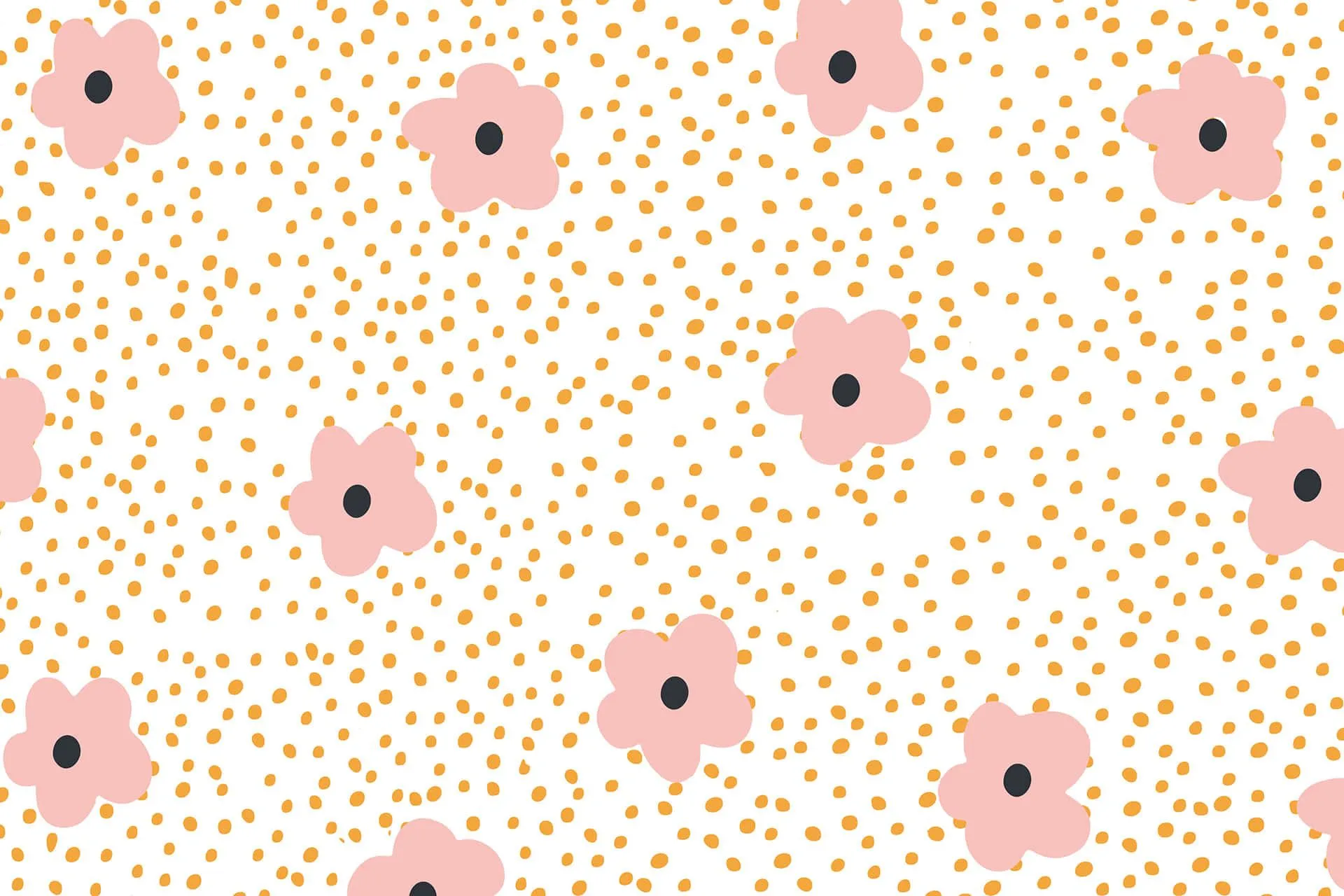 Download Stand Out With Pink And White Polka Dot Wallpaper