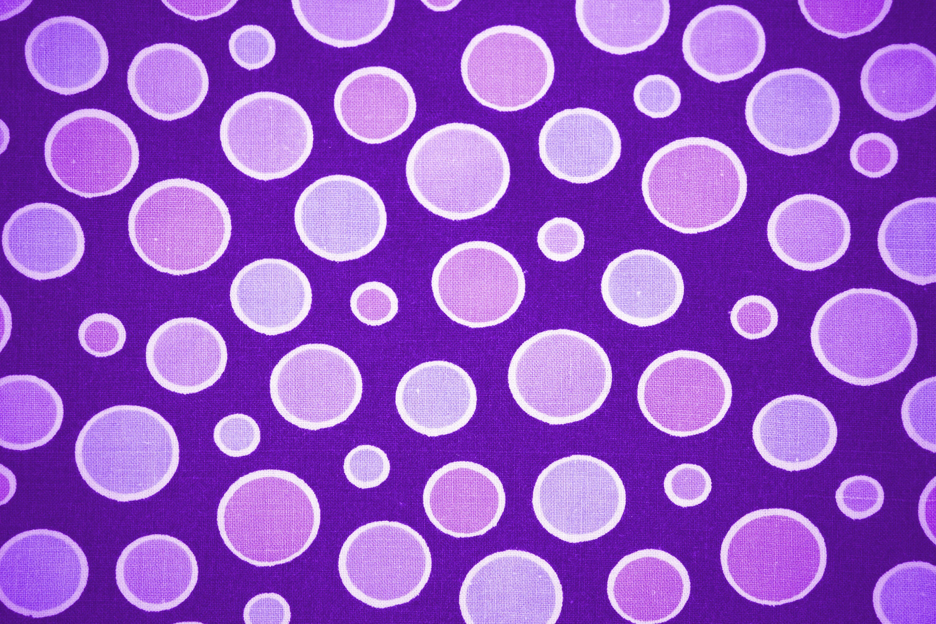 Purple Fabric with Dots Texture