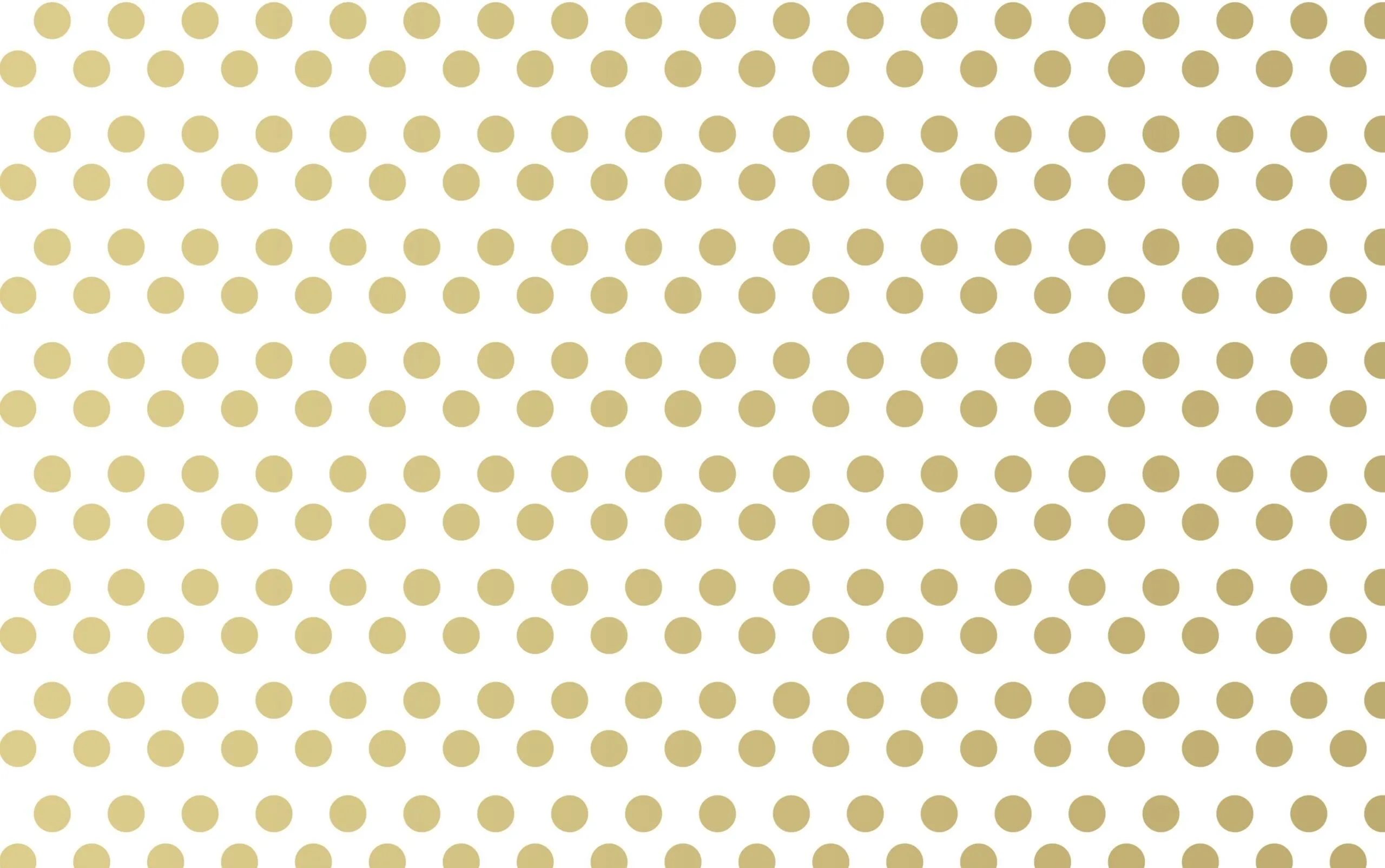 Gold Polka Dot Wallpaper
