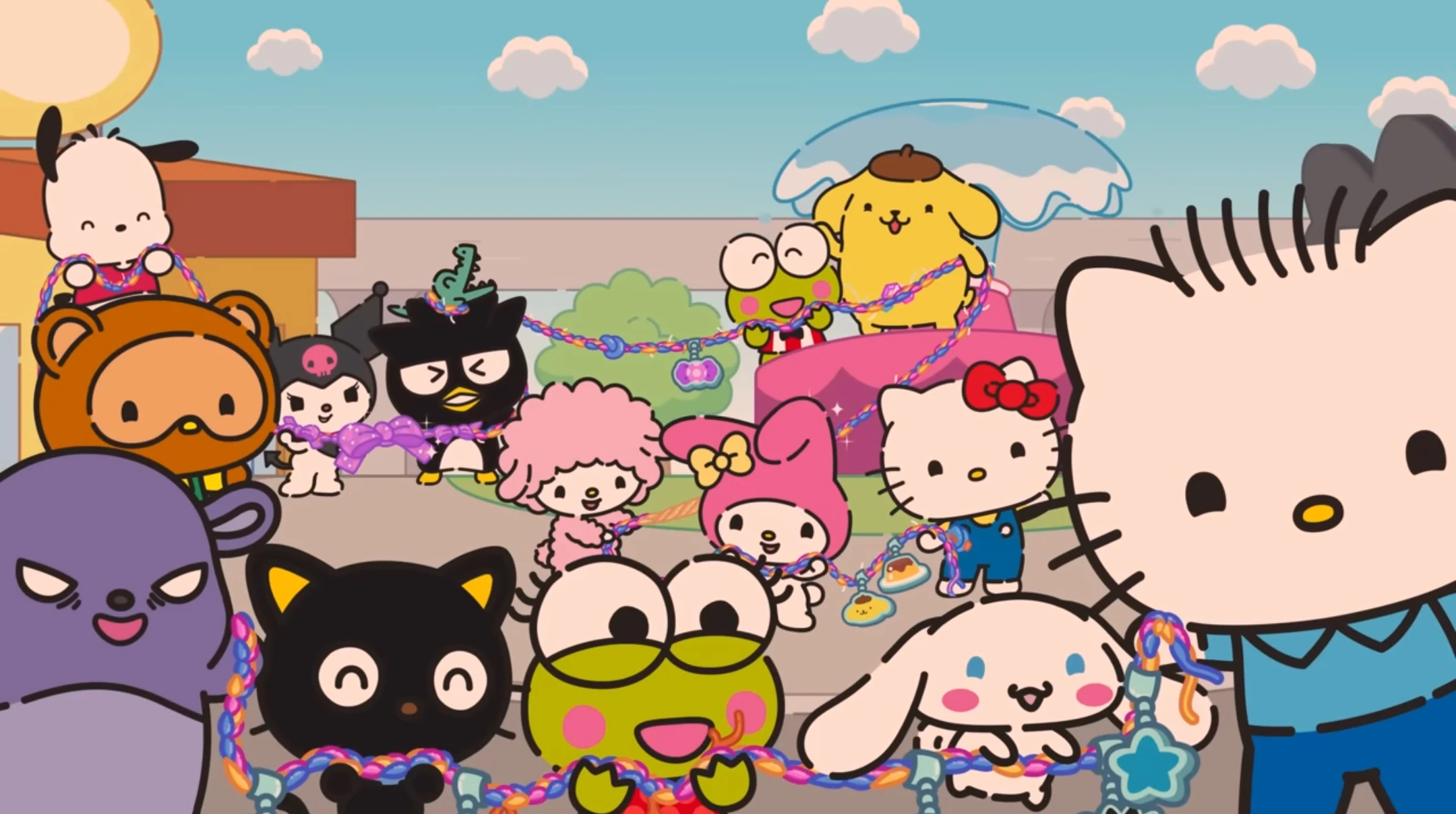 Hello Kitty & Friends. Made up Characters