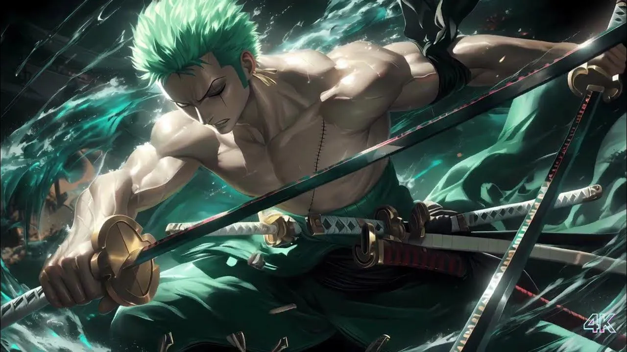Zoro. Epic 4K Live Wallpaper