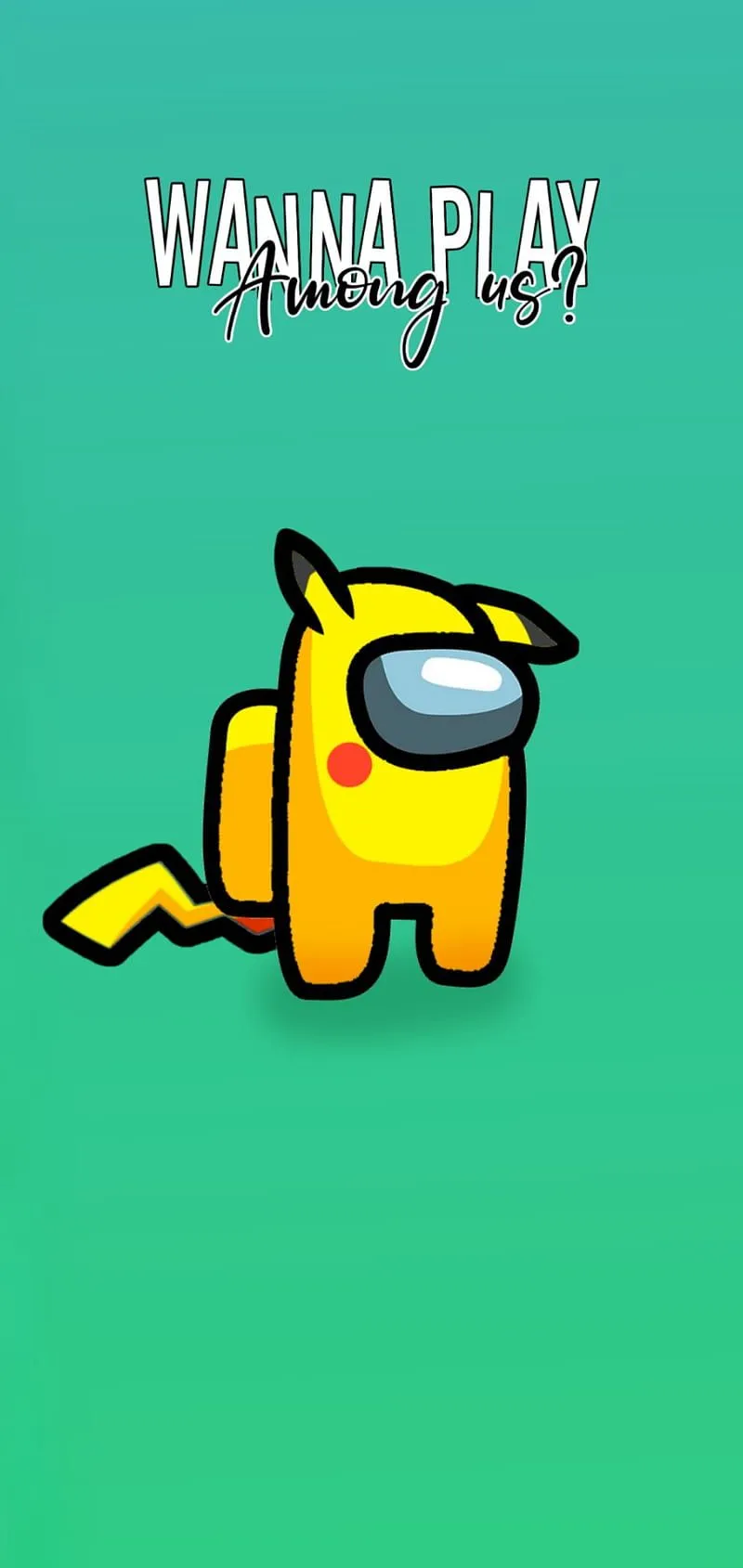 Among us Pikachu, among us, funny, game, gamer, happy, mobile game, quotes, sad, HD phone wallpaper
