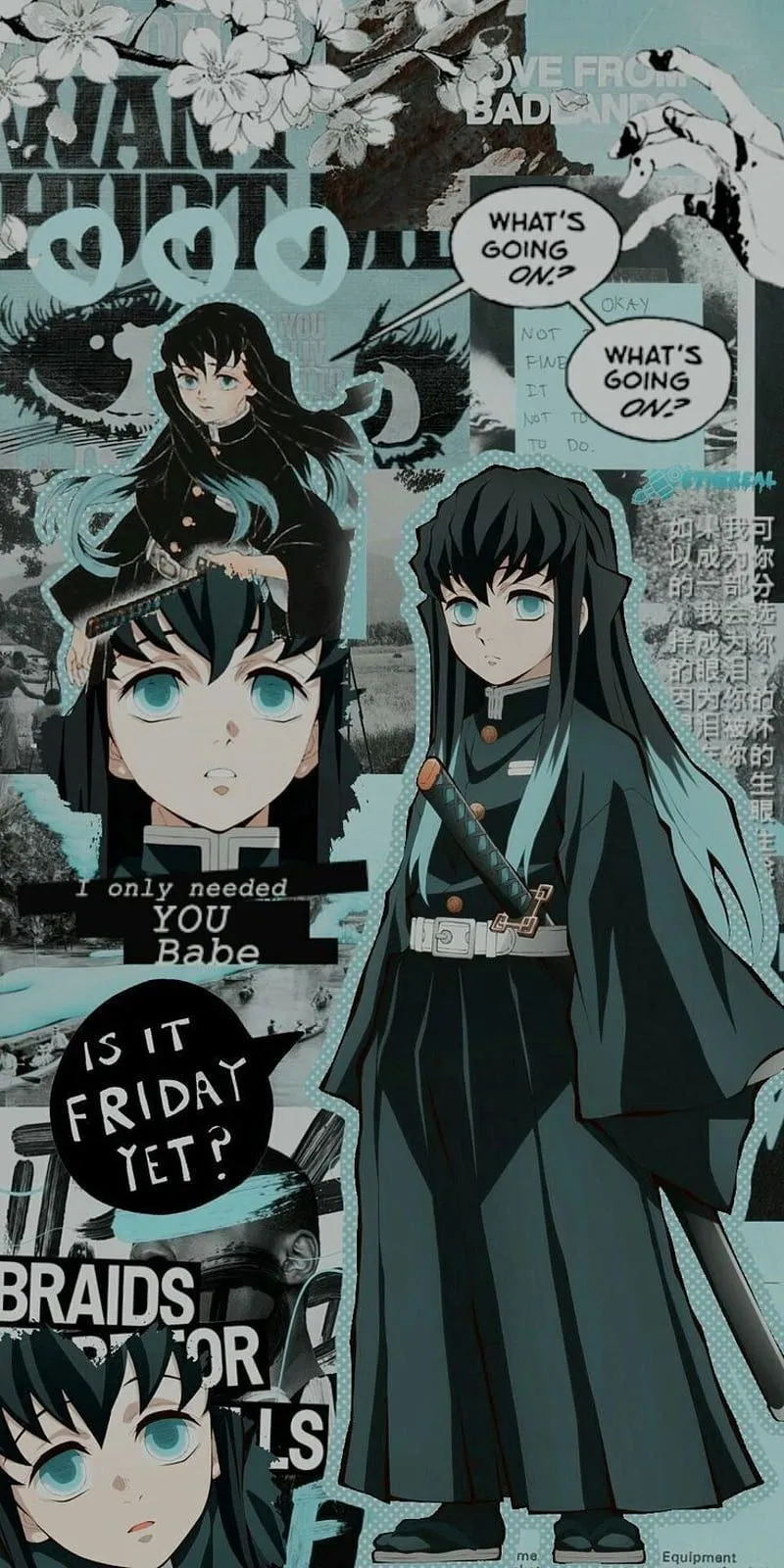 Muiciro tokito, hashira, HD phone wallpaper